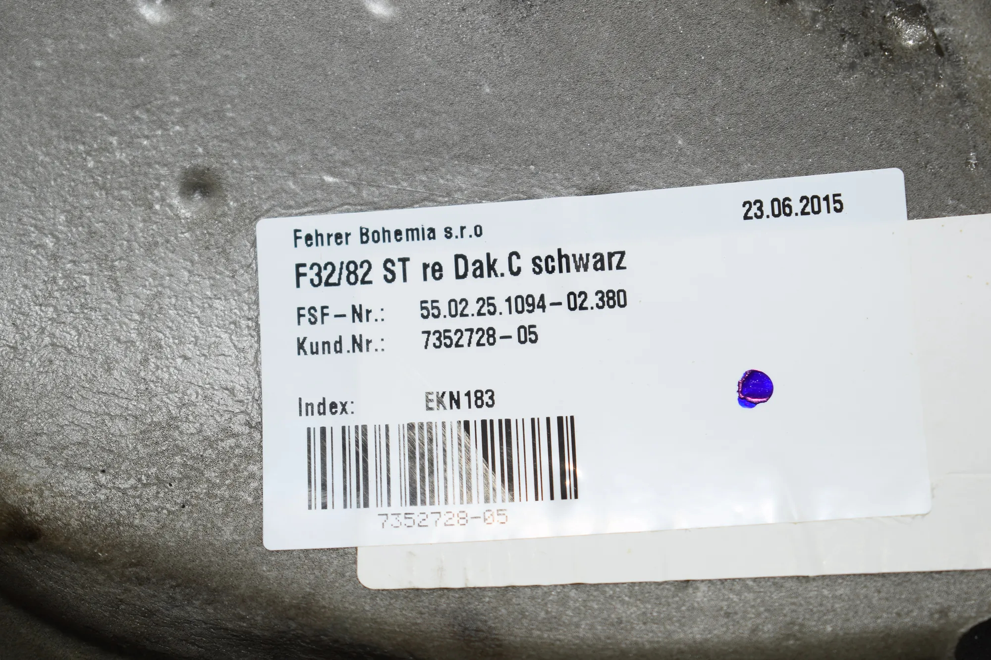 Other Interior Parts – OEM 7352728 · BMW 4 Coupe (F32, F82) 428 i xDrive 2015 – 4