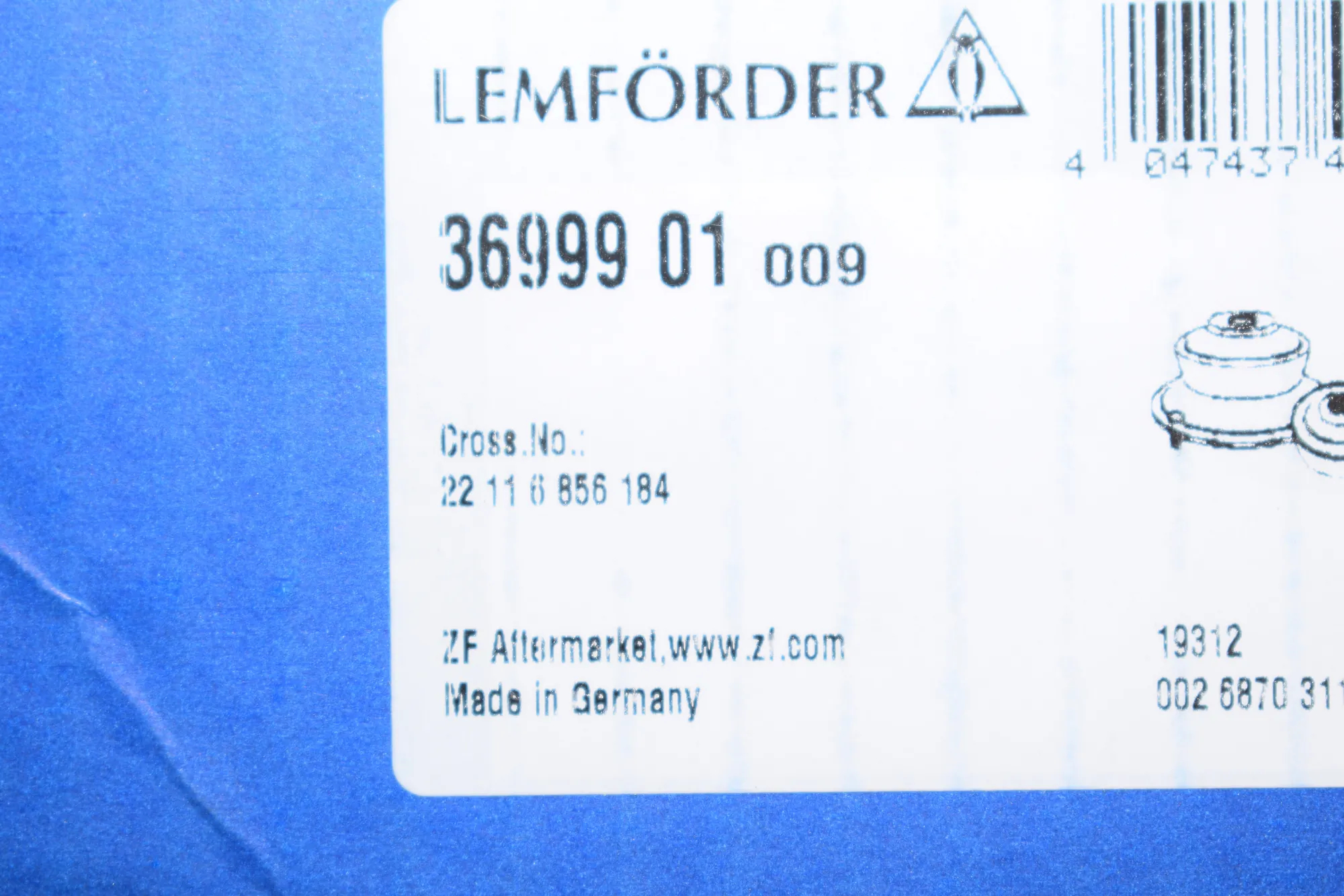 Right Side Engine Mount – OEM 6856184 · BMW 3 (F30, F80) BMW 3 (F30, F80) 2015 – 5