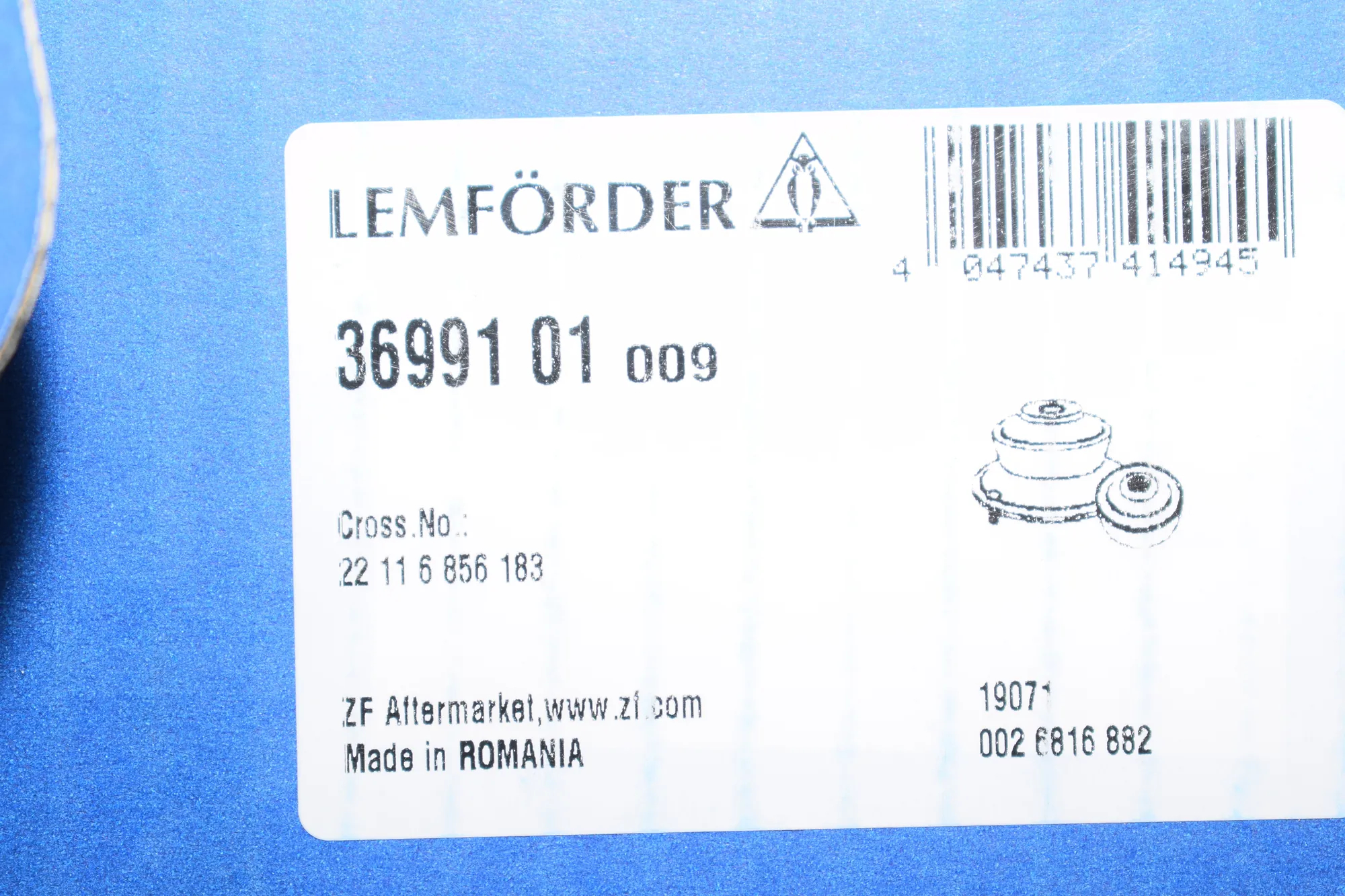 Left Side Engine Mount – OEM 6856183 · BMW 3 (F30, F80) BMW 3 (F30, F80) 2015 – 4