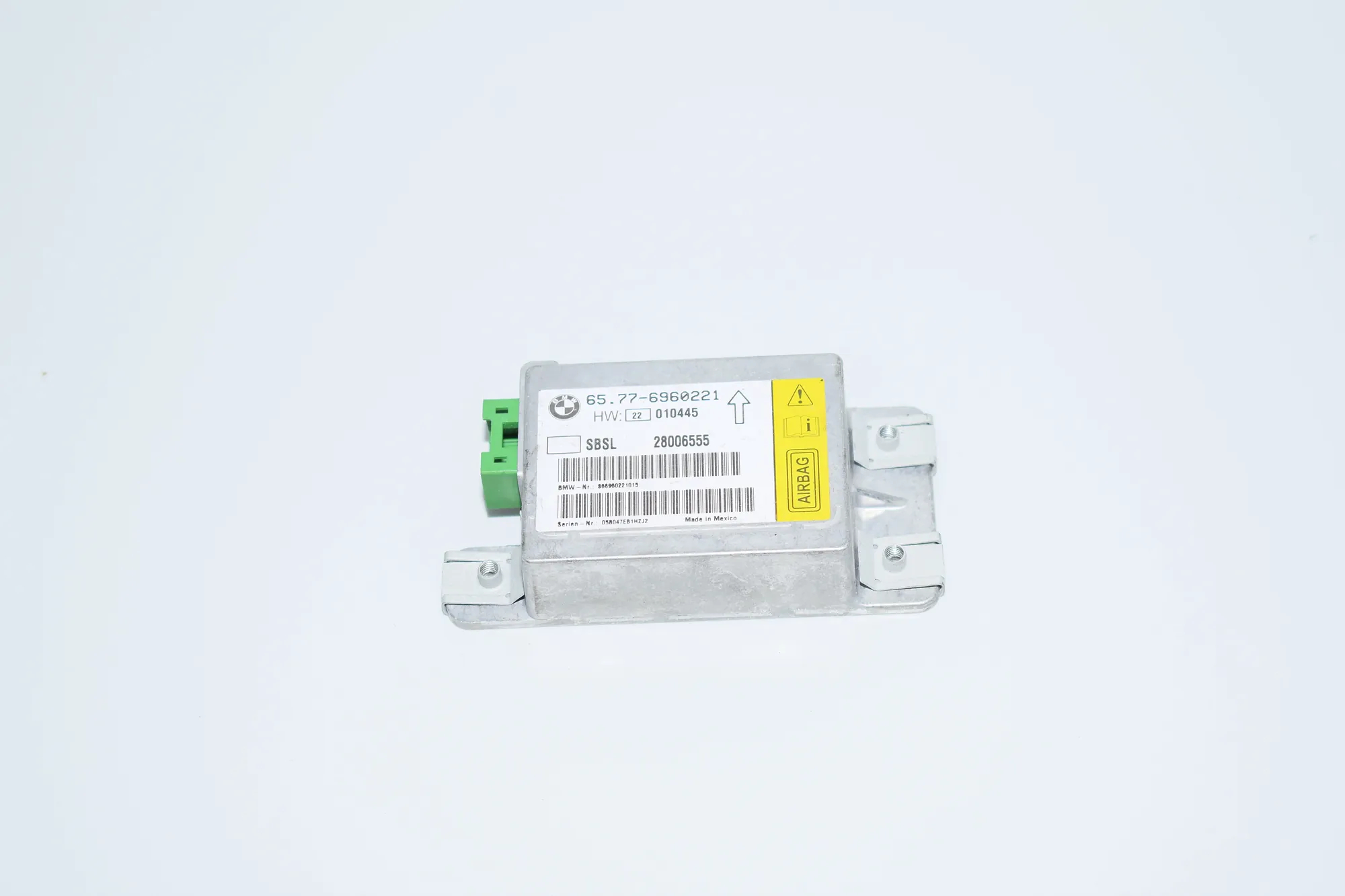 SRS Control Unit – OEM 6960221 · BMW 7 (E65, E66, E67) 730 Ld 2005 – 2