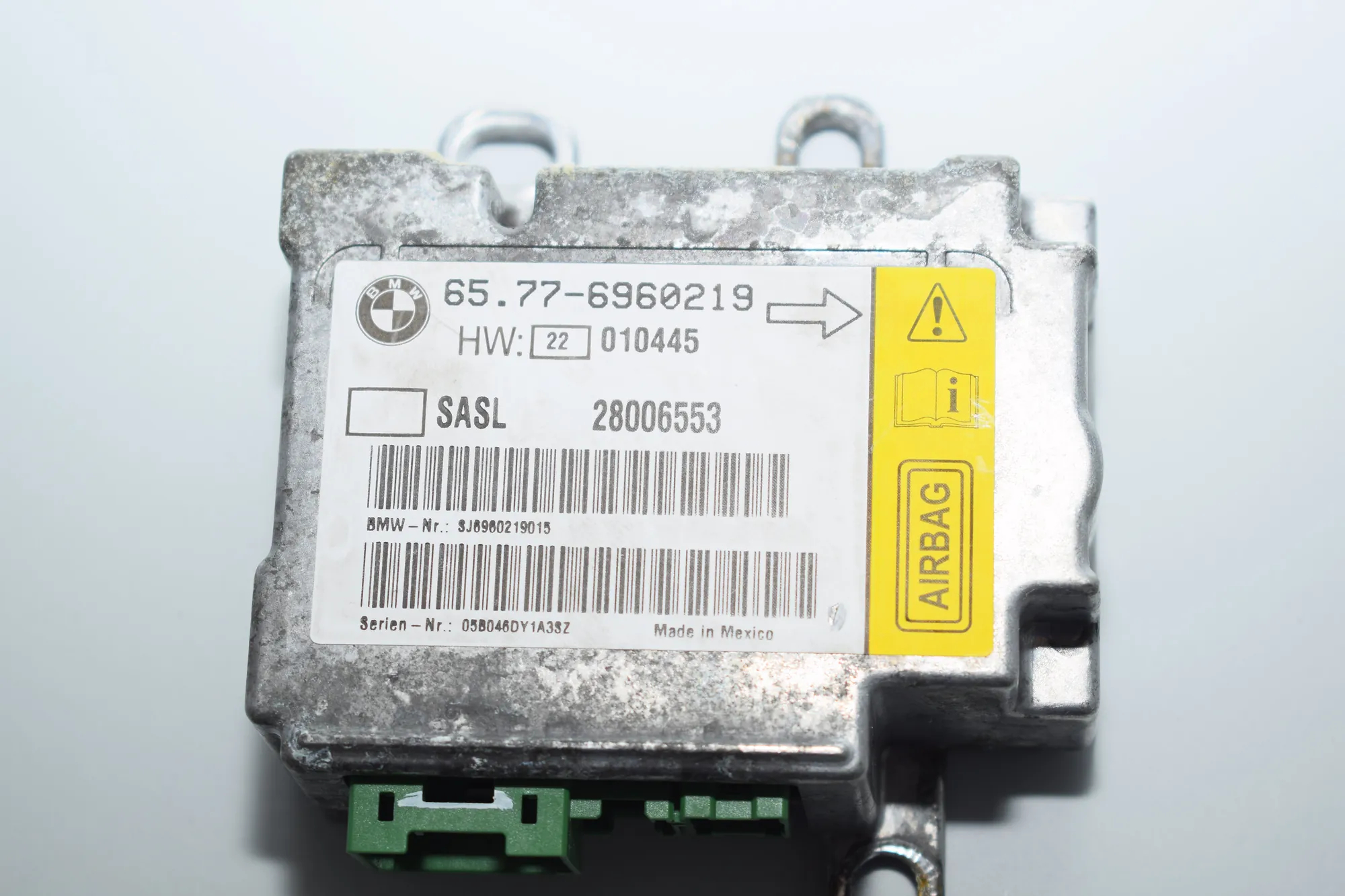SRS Control Unit – OEM 6960219 · BMW 7 (E65, E66, E67) 730 Ld 2005 – 3