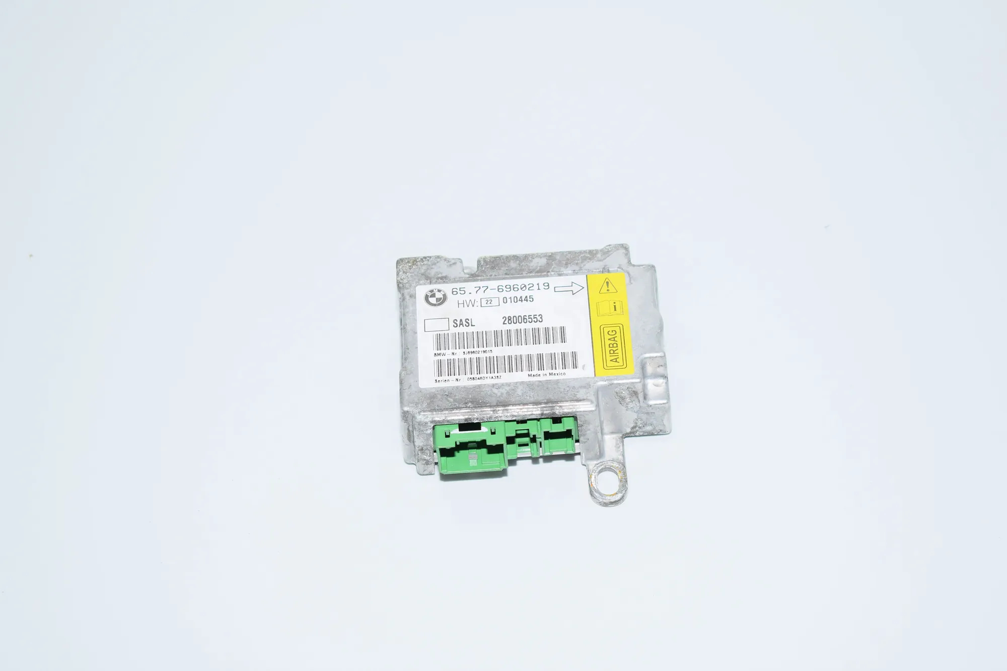 SRS Control Unit – OEM 6960219 · BMW 7 (E65, E66, E67) 730 Ld 2005