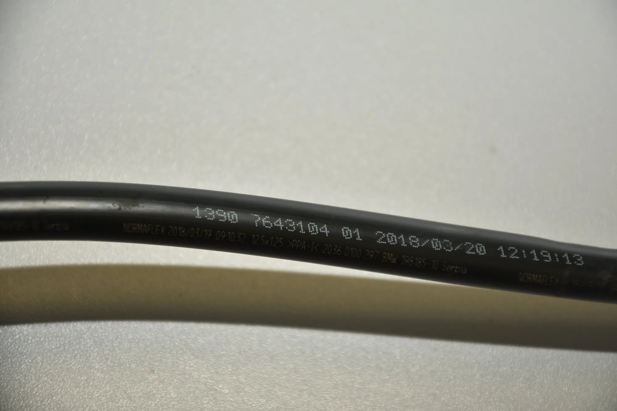 Pipe Hose – OEM 7643104 · BMW 3 (F30, F80) BMW 3 (F30, F80) 340 i 2015 – 4