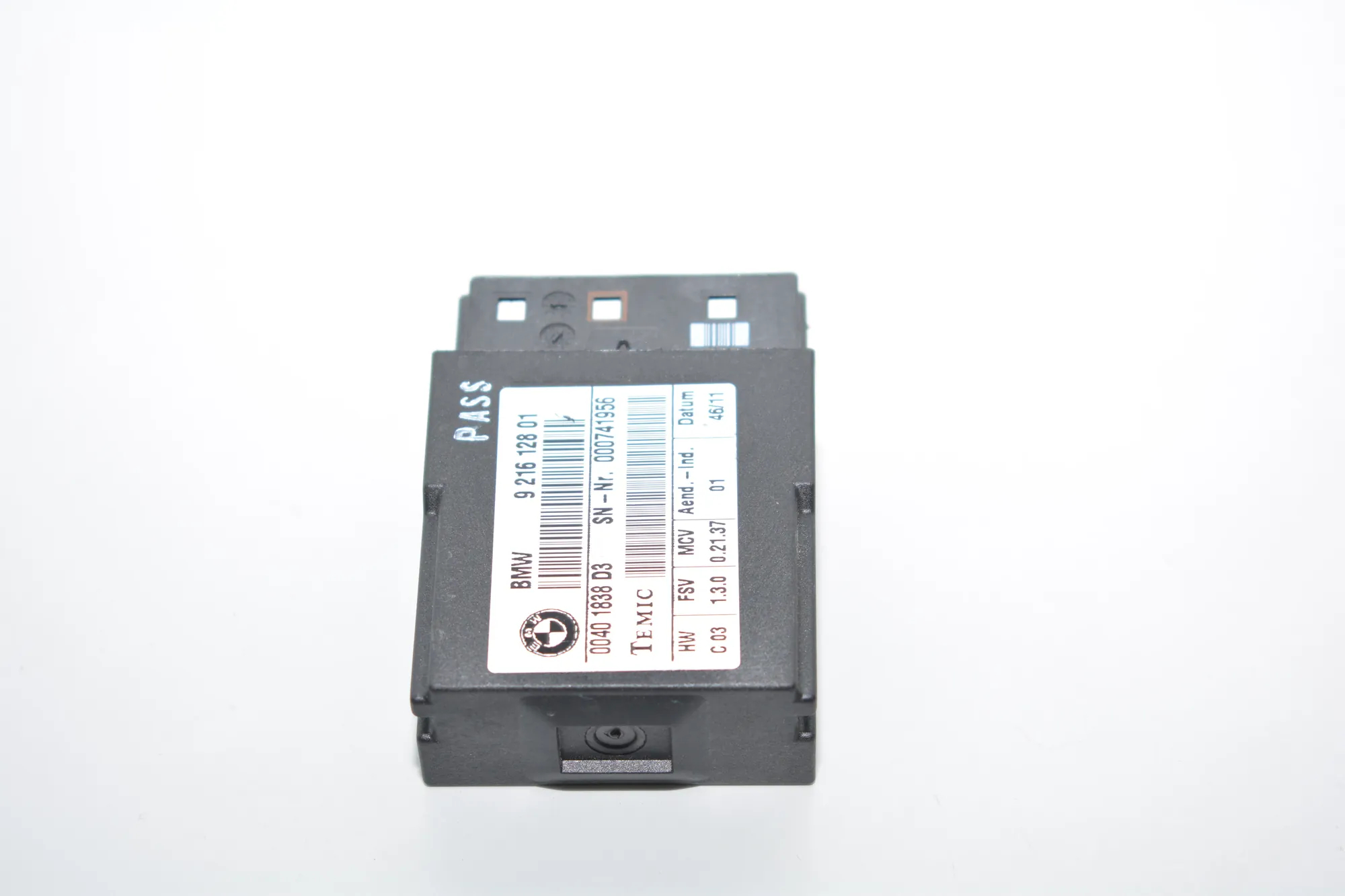 Other Control Units – OEM 9216128 · BMW 3 Coupe (E92) BMW 3 Coupe (E92) 316 i 2013 – 2