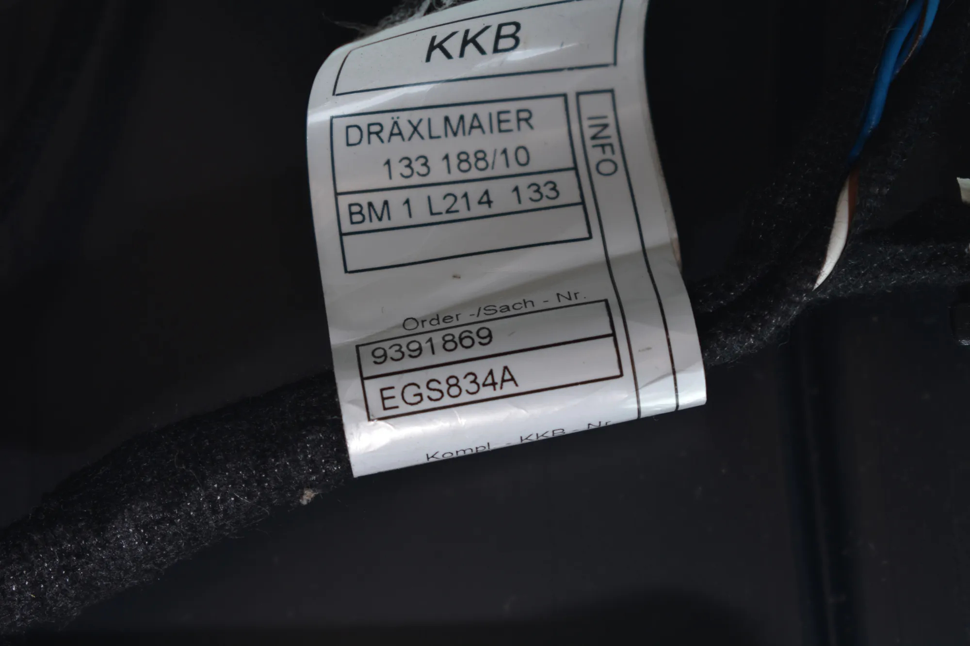 Rear Right Door – OEM 9391869 · BMW i3 (I01) Hybrid 2016 – 5