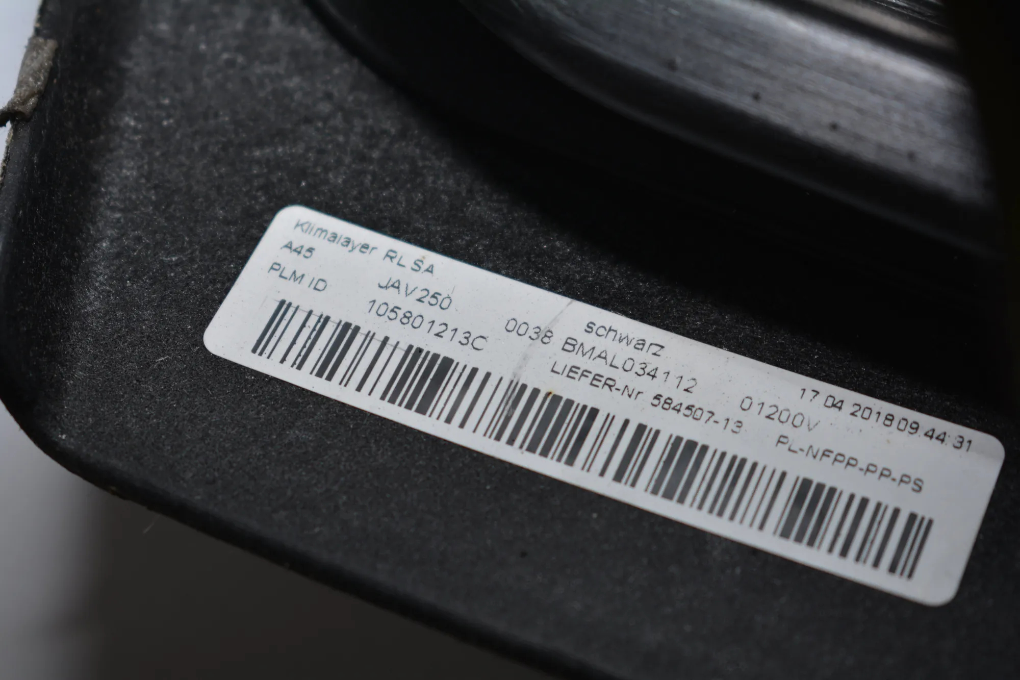 Dashboard – OEM 9282711 · BMW i3 (I01) Hybrid 2016 – 8