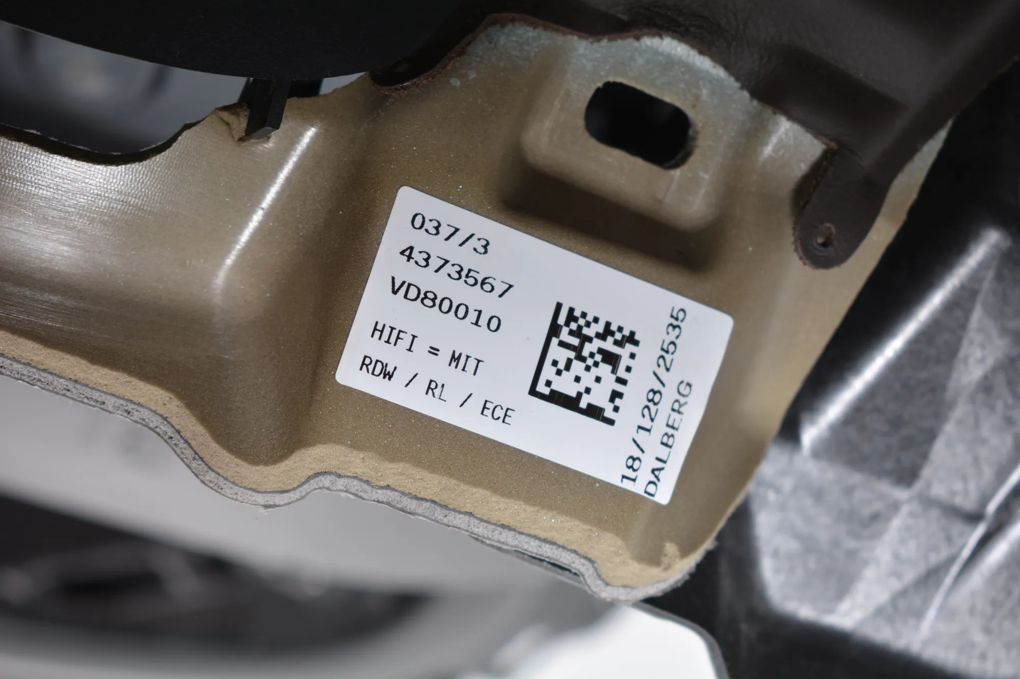 Dashboard – OEM 9282711 · BMW i3 (I01) Hybrid 2016 – 6