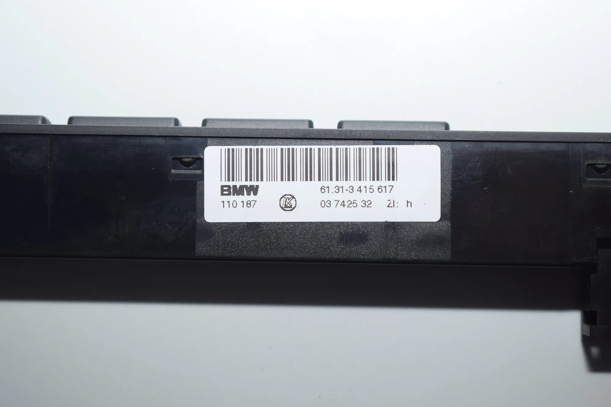 Button Switch Panel – OEM 3415617 · BMW X3 (E83) 2.0 d 2005 – 3