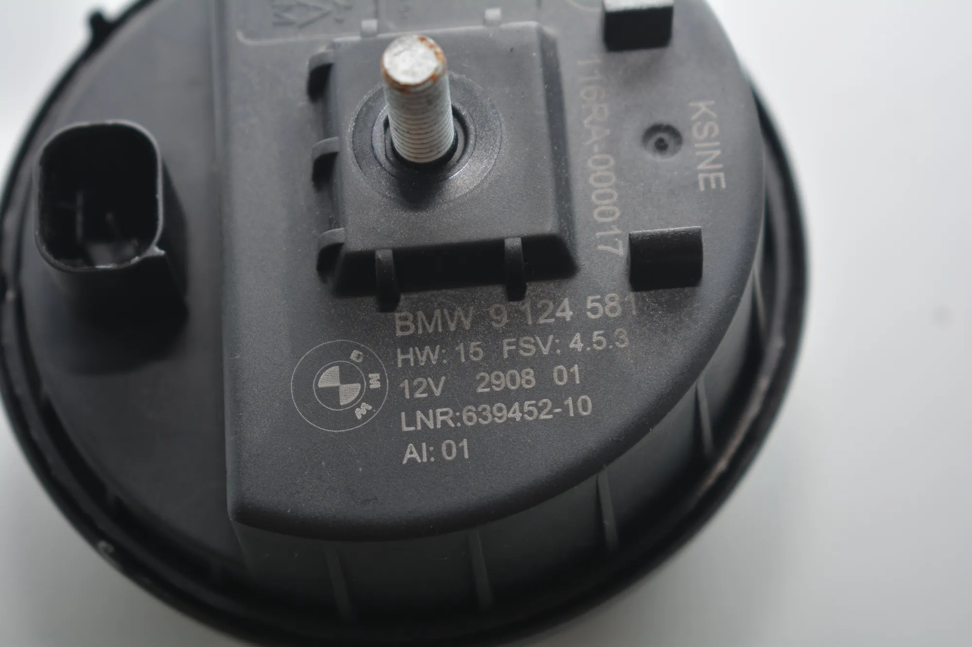Alarm Siren – OEM 9124581 · BMW 1 (E87) 118 d 2008 – 4
