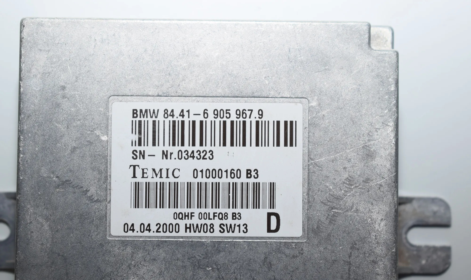 Other Control Units – OEM 6905967 · BMW 5 Touring (E39) 530 d 2000 – 3