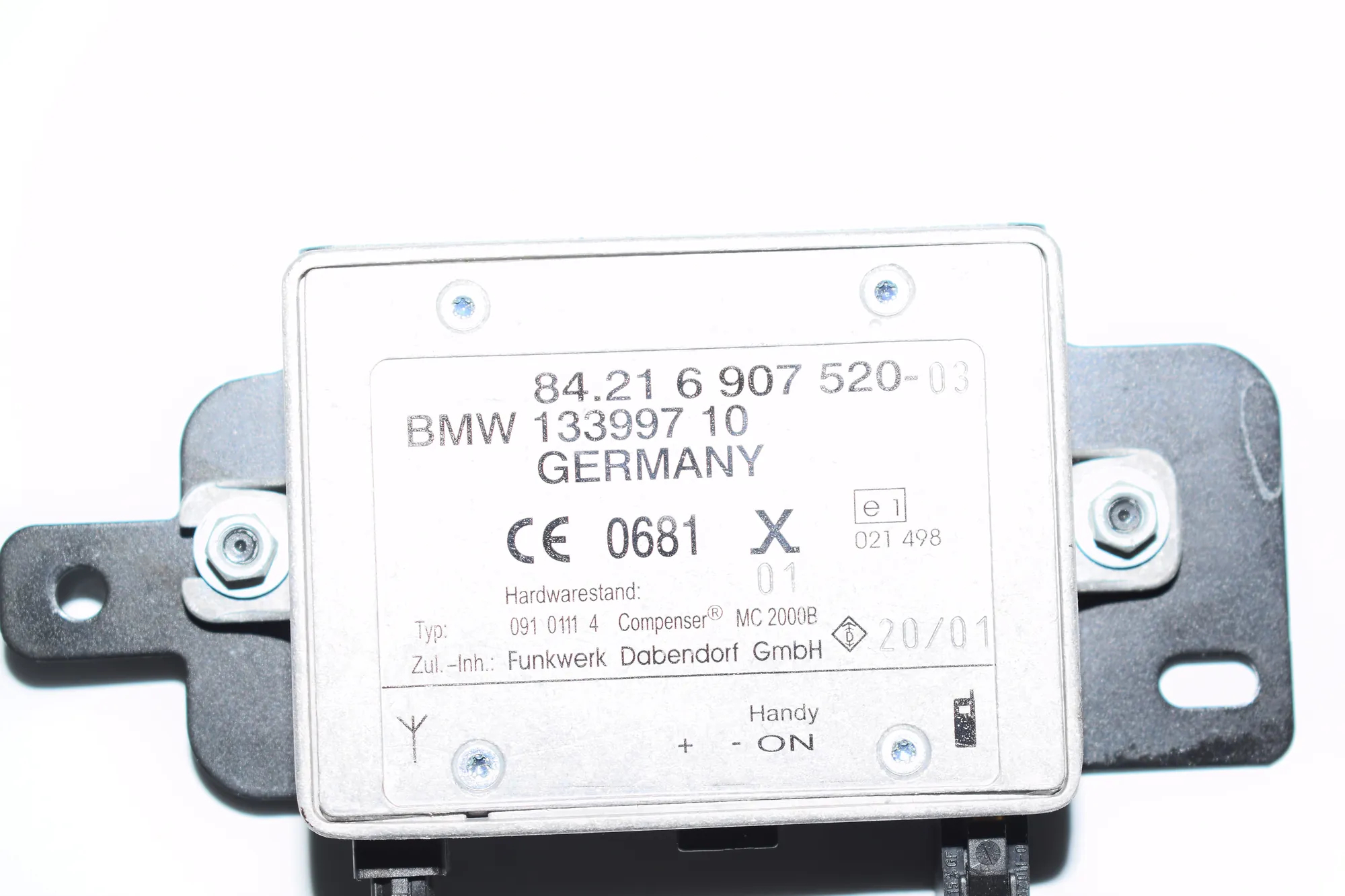 Other Control Units – OEM 6907520 · BMW 5 Touring (E39) 530 d 2001 – 3