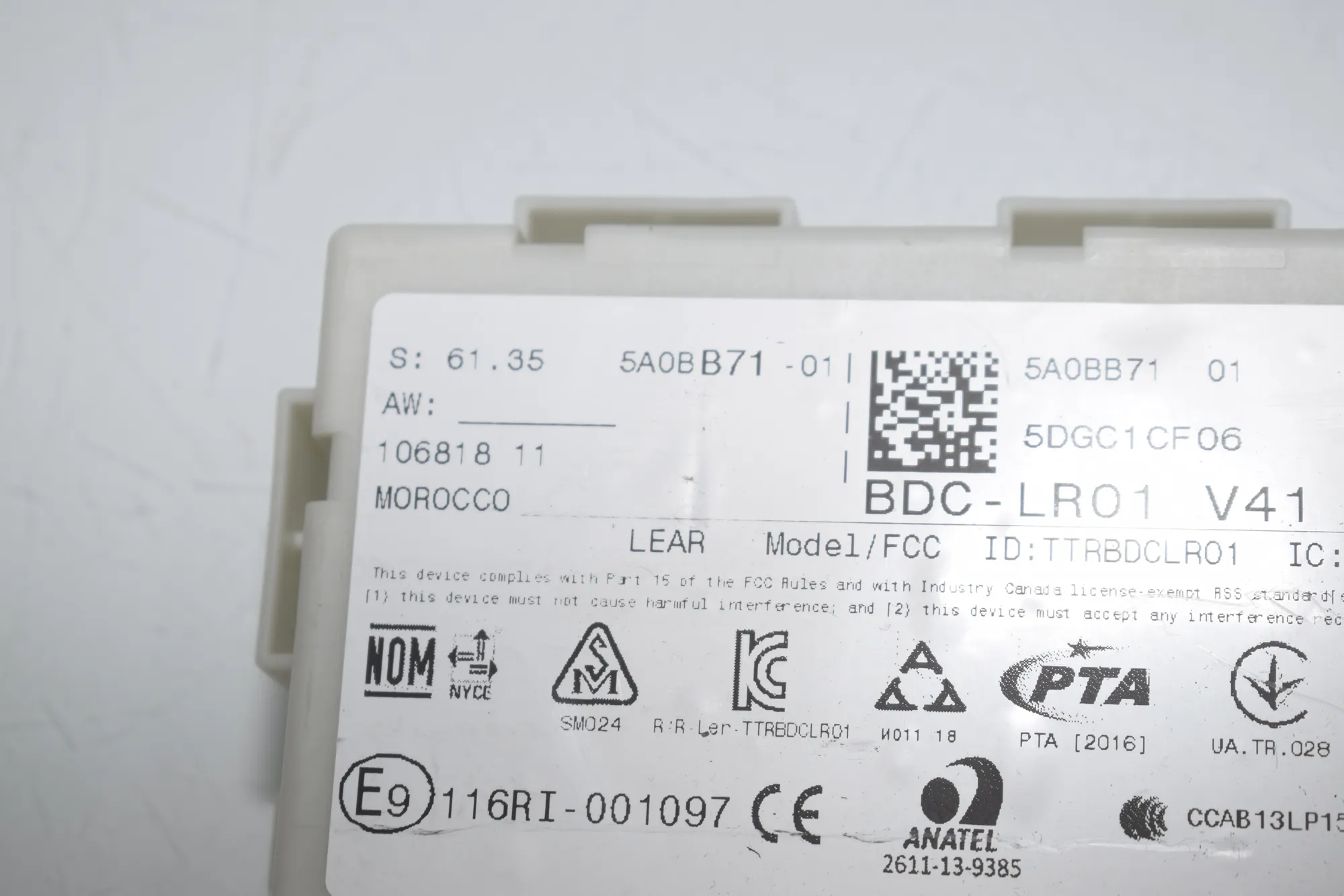 Engine Ignition ECU Set – OEM 5A0BB71 · BMW X1 (F48) sDrive 18 d 2019 – 4