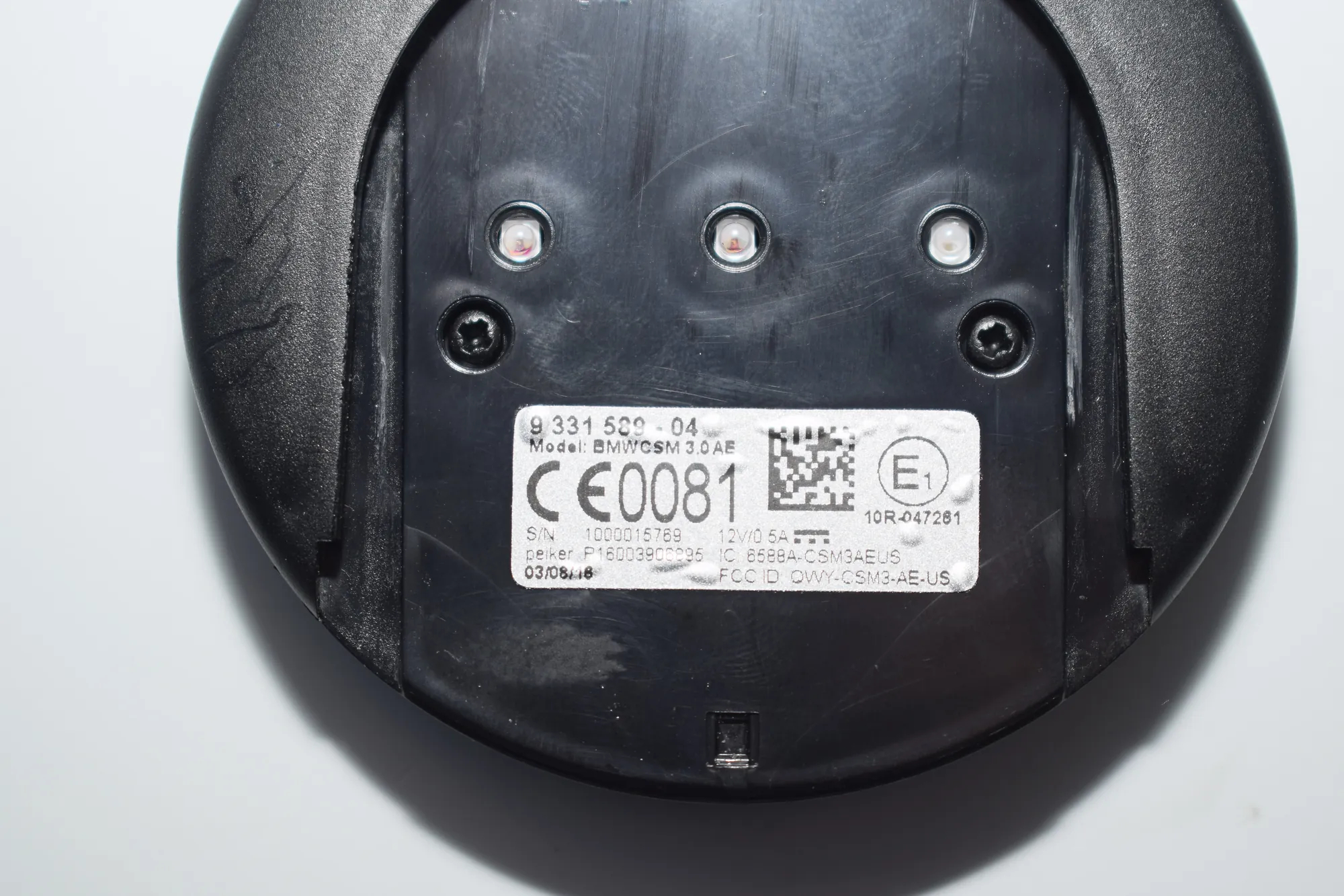 Other Control Units – OEM 9331589 · BMW i3 (I01) Electric 2015 – 4