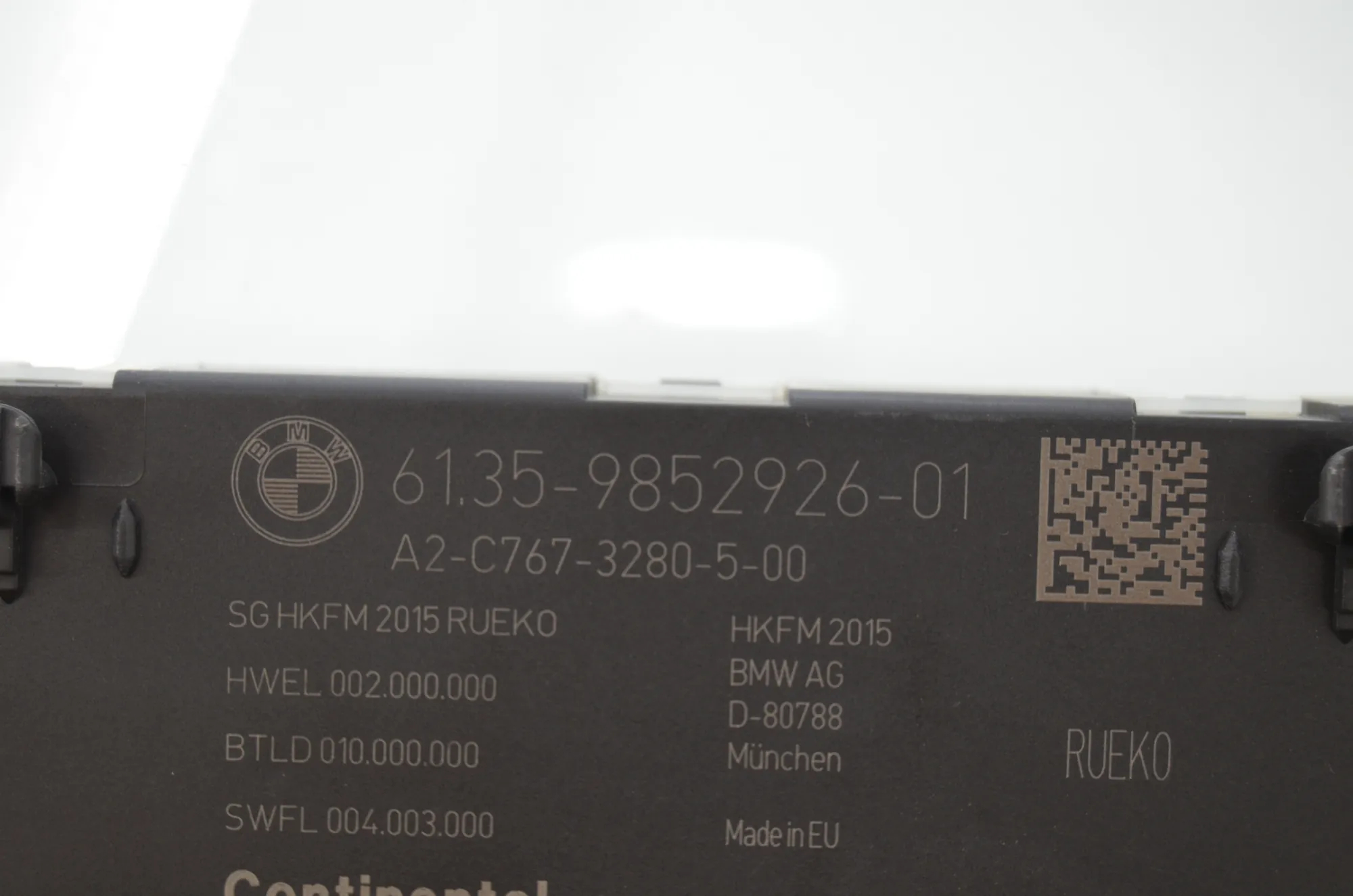 Electric Tailgate Opening Kit – OEM 7374006 · BMW X1 (F48) sDrive 18 d 2019 – 6
