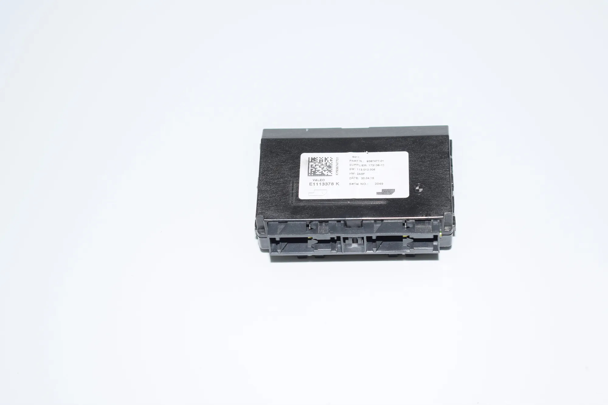Other Control Units – OEM 9367477 · BMW i3 (I01) Electric 2015