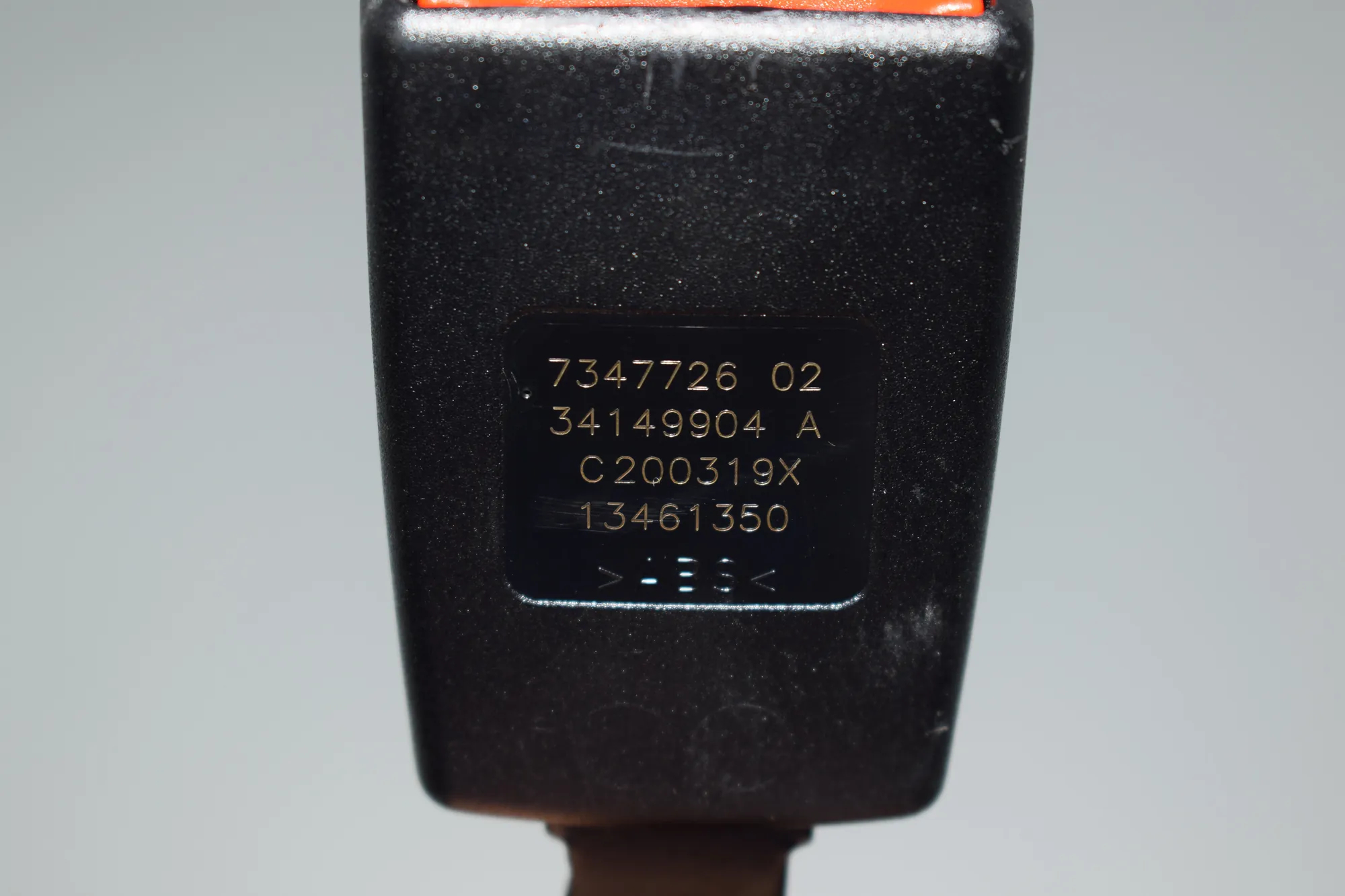 Rear Right Seat Buckle – OEM 7347726 · BMW i3 (I01) Electric 2019 – 3