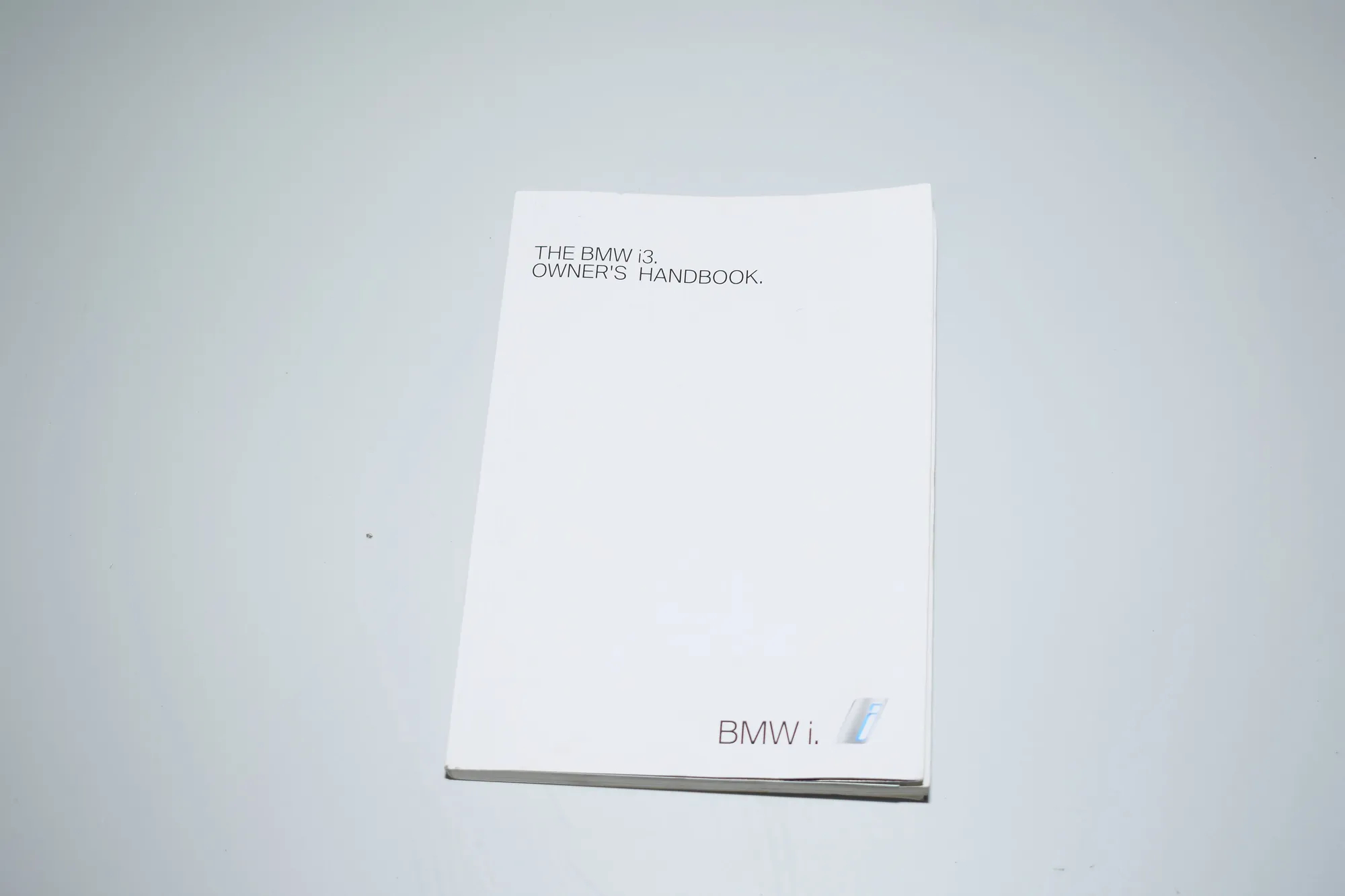 Manual Service Book – OEM 2975102 · BMW i3 (I01) Electric 2016