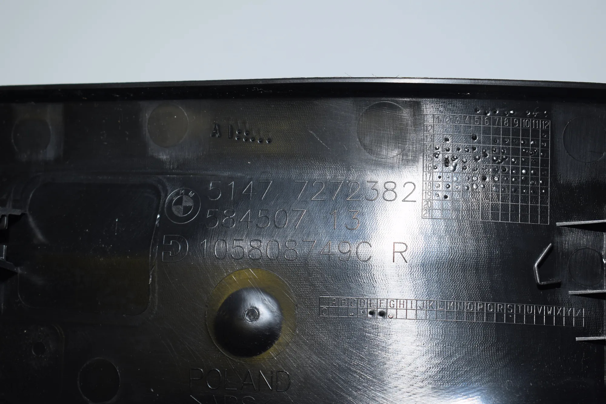 Other Interior Parts – OEM 7272382 · BMW i3 (I01) Electric 2019 – 3