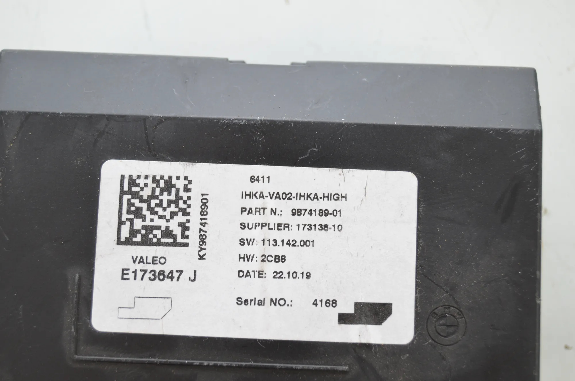 Other Control Units – OEM 5A01EC1 · BMW X1 (F48) sDrive 18 d 2019 – 8
