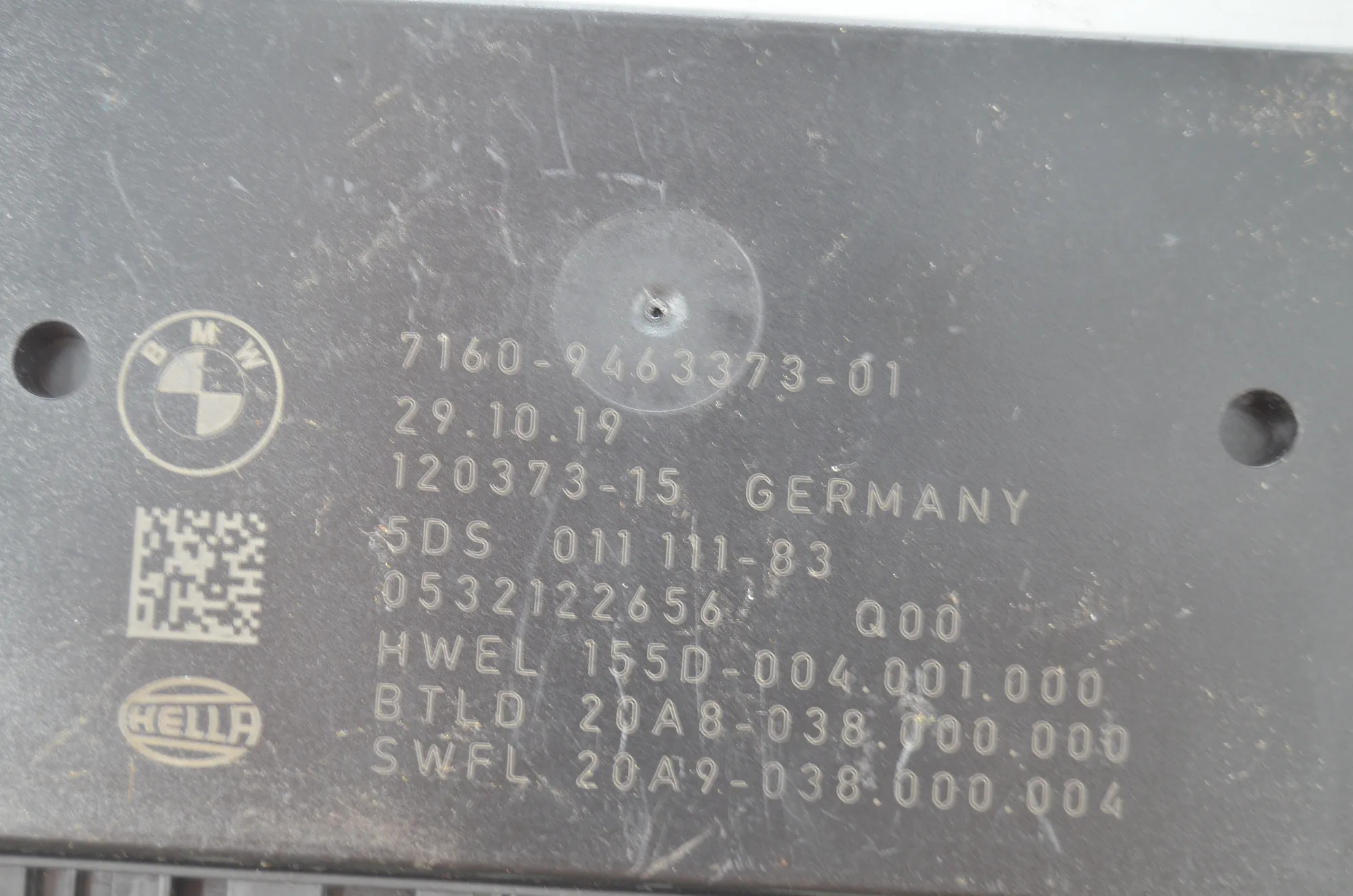 Other Control Units – OEM 5A01EC1 · BMW X1 (F48) sDrive 18 d 2019 – 7