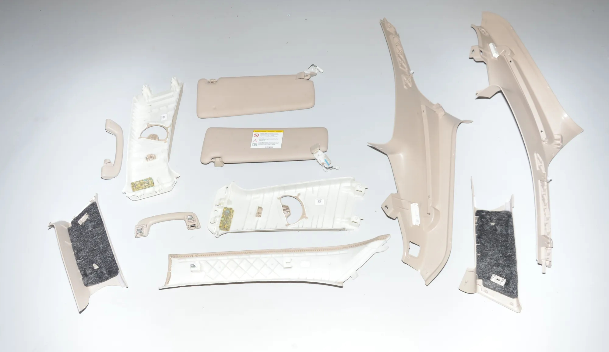 Interior Side Pillars Trim Kit – OEM 7248163 · BMW 3 Touring (F31) 320 d 2013 – 2