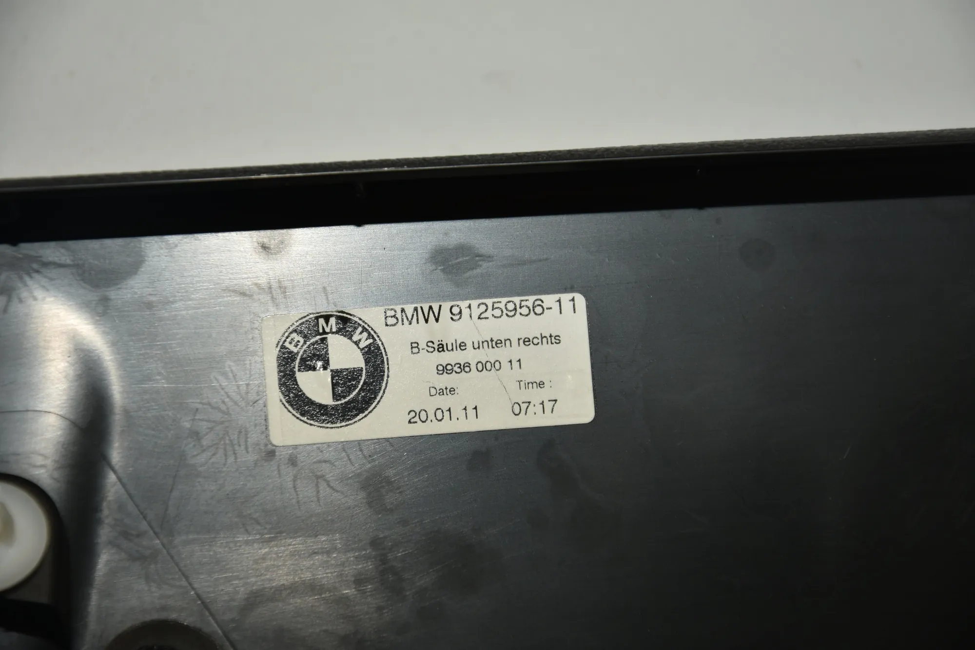 B Pillar Trim – OEM 9125956 · BMW 7 (F01, F02) 730 d 2011 – 4