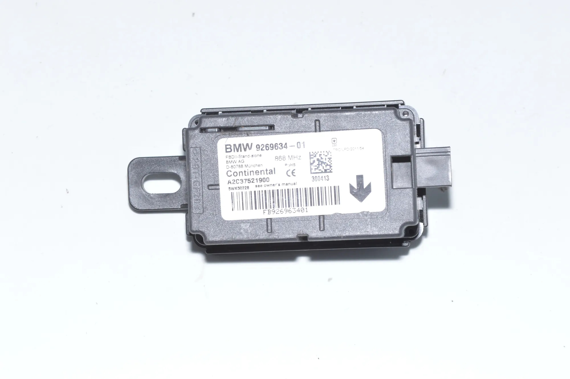 Alarm Signal Control Unit – OEM 9269634 · BMW 3 Touring (F31) 320 d 2013 – 4