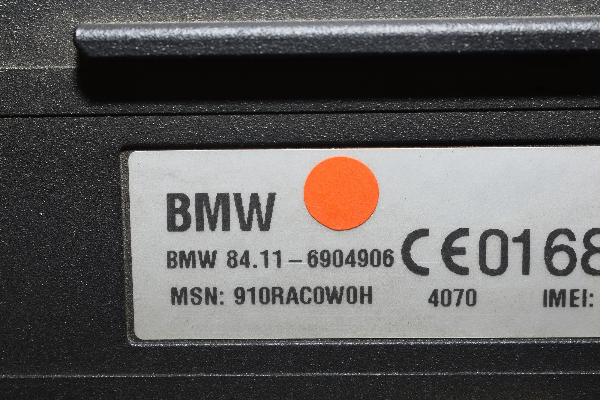 Other Control Units – OEM 6904906 · BMW 5 Touring (E39) 530 d 2000 – 5