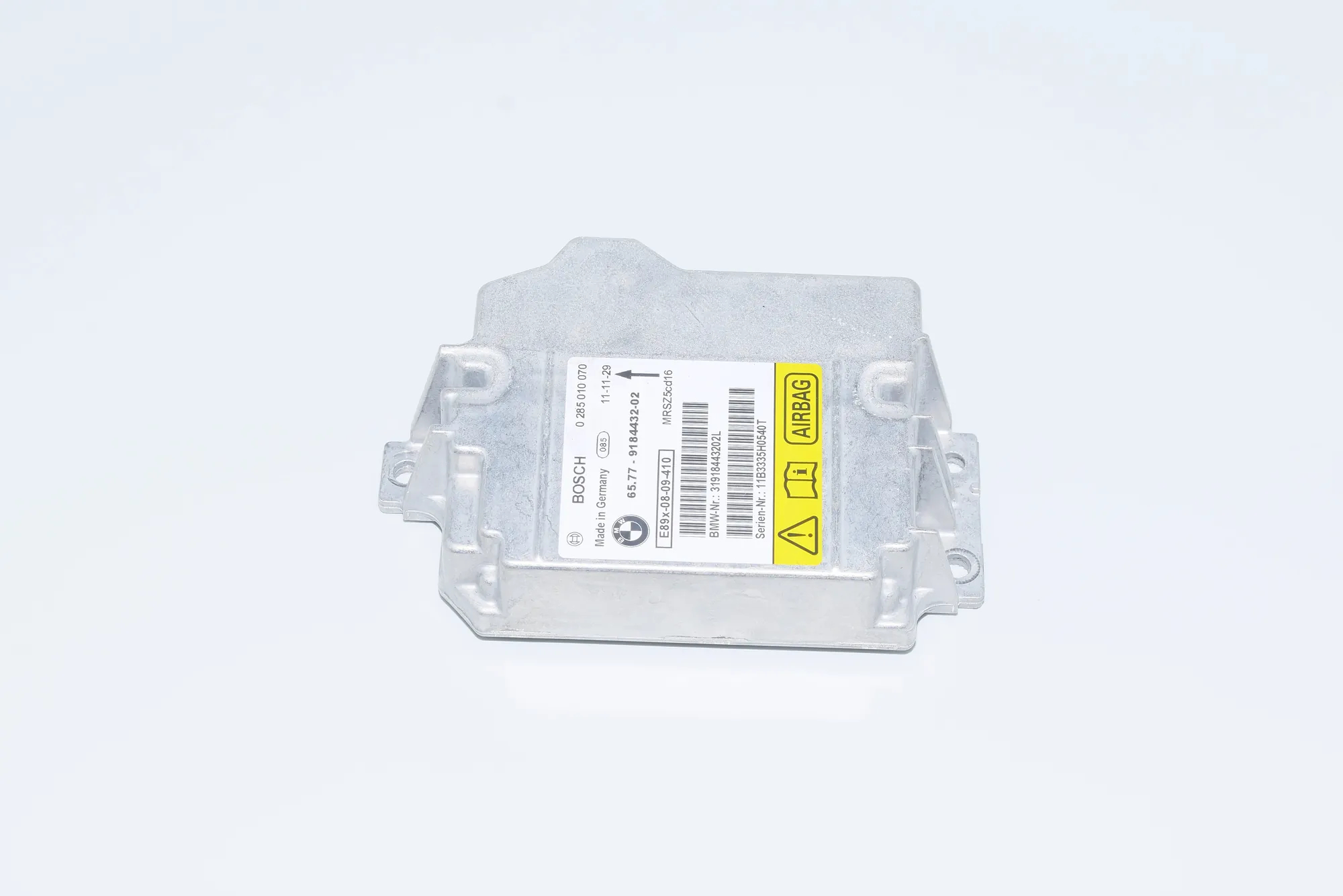 SRS Control Unit – OEM 9184432 · BMW 3 Coupe (E92) 320 d 2011 – 2