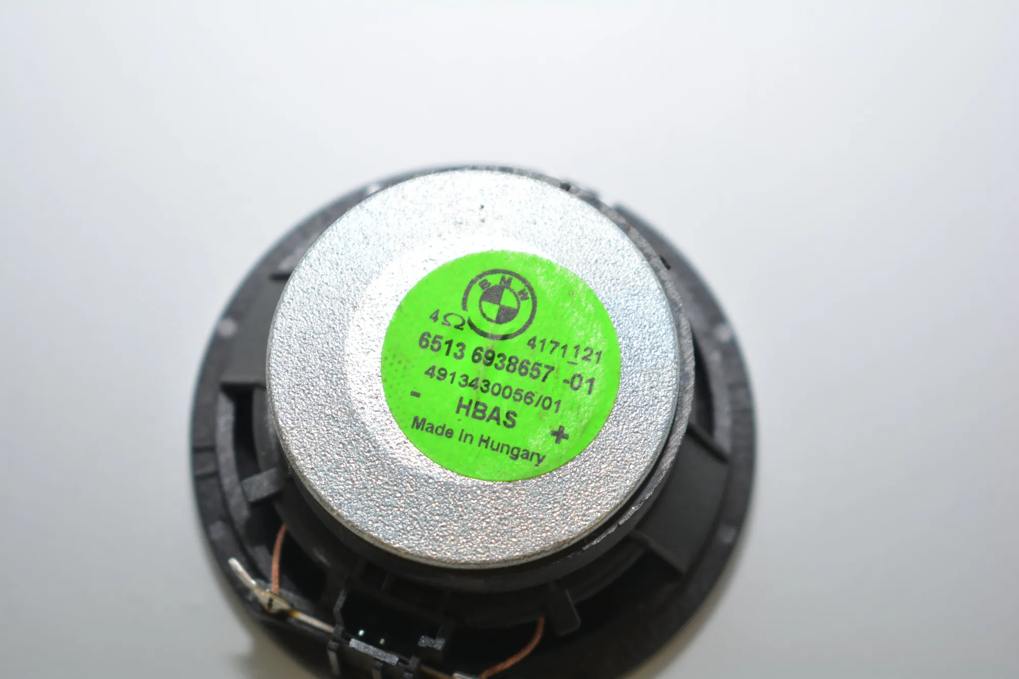 Dashboard Speaker – OEM 6938657 · BMW 3 Cabrio (E93) 330 d 2011 – 4
