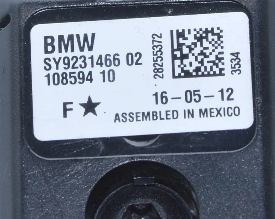 Antenna Amplifier – OEM 9231466 · BMW 3 (F30, F80) 320 d 2012 – 4