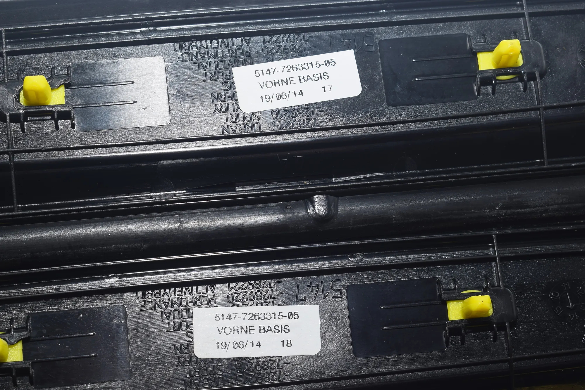 Door Sill Trim Kit – OEM 7263313 · BMW 3 (F30, F80) 320 d Efficient Dynamics 2014 – 6