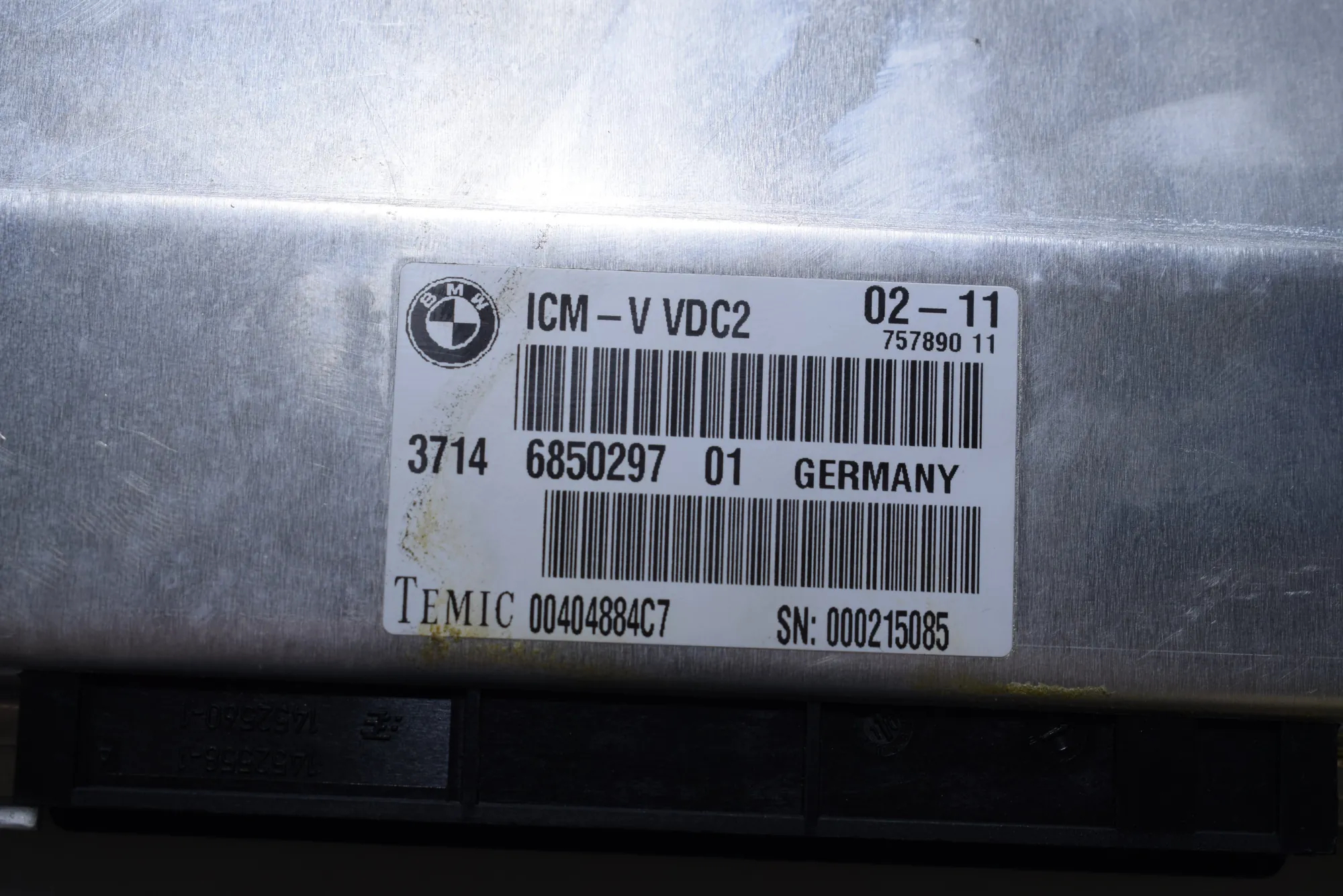 Other Control Units – OEM 6850297 · BMW 7 (F01, F02) 730 d 2011 – 4