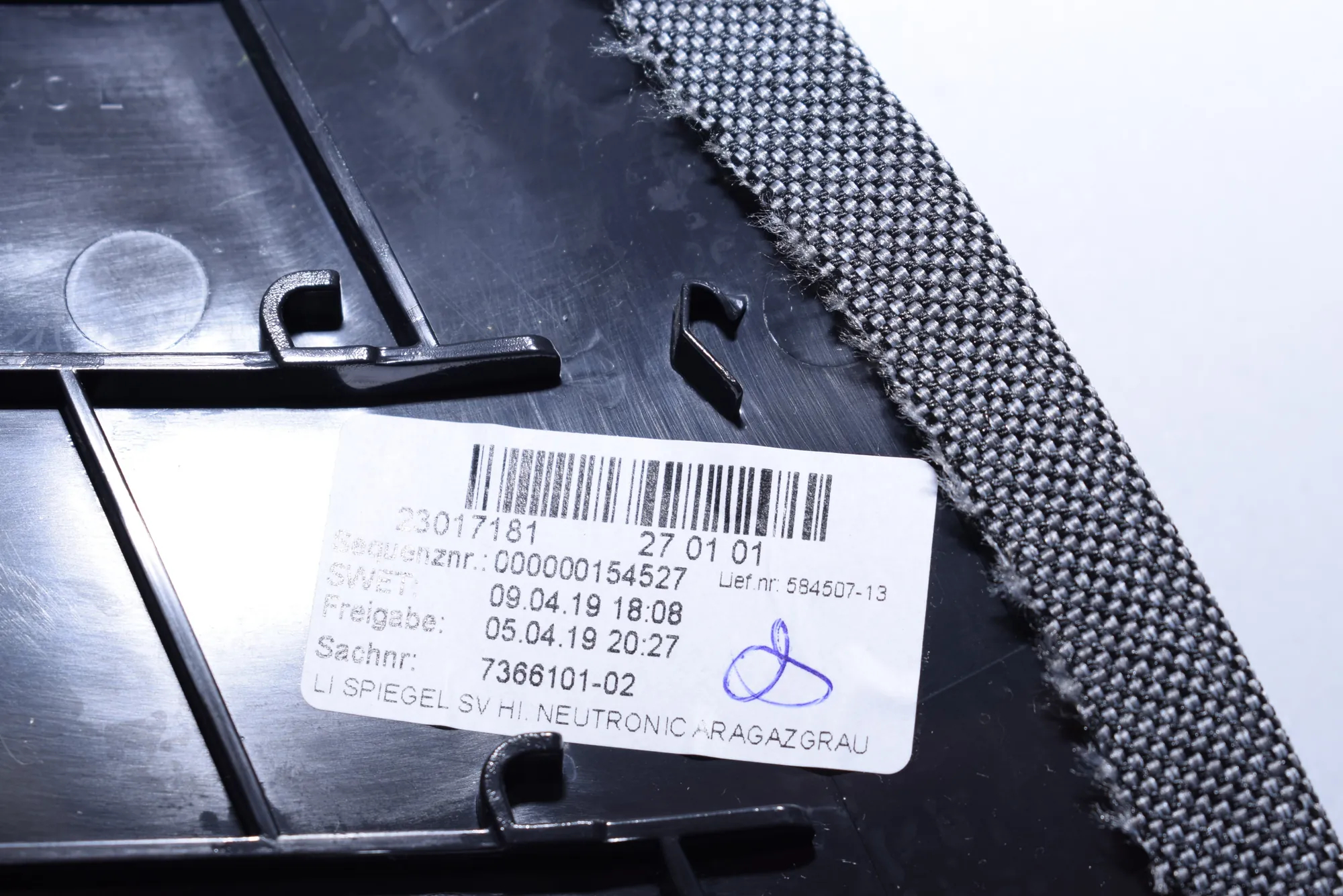 Other Trim Parts – OEM 7366101 · BMW i3 (I01) Electric 2019 – 4