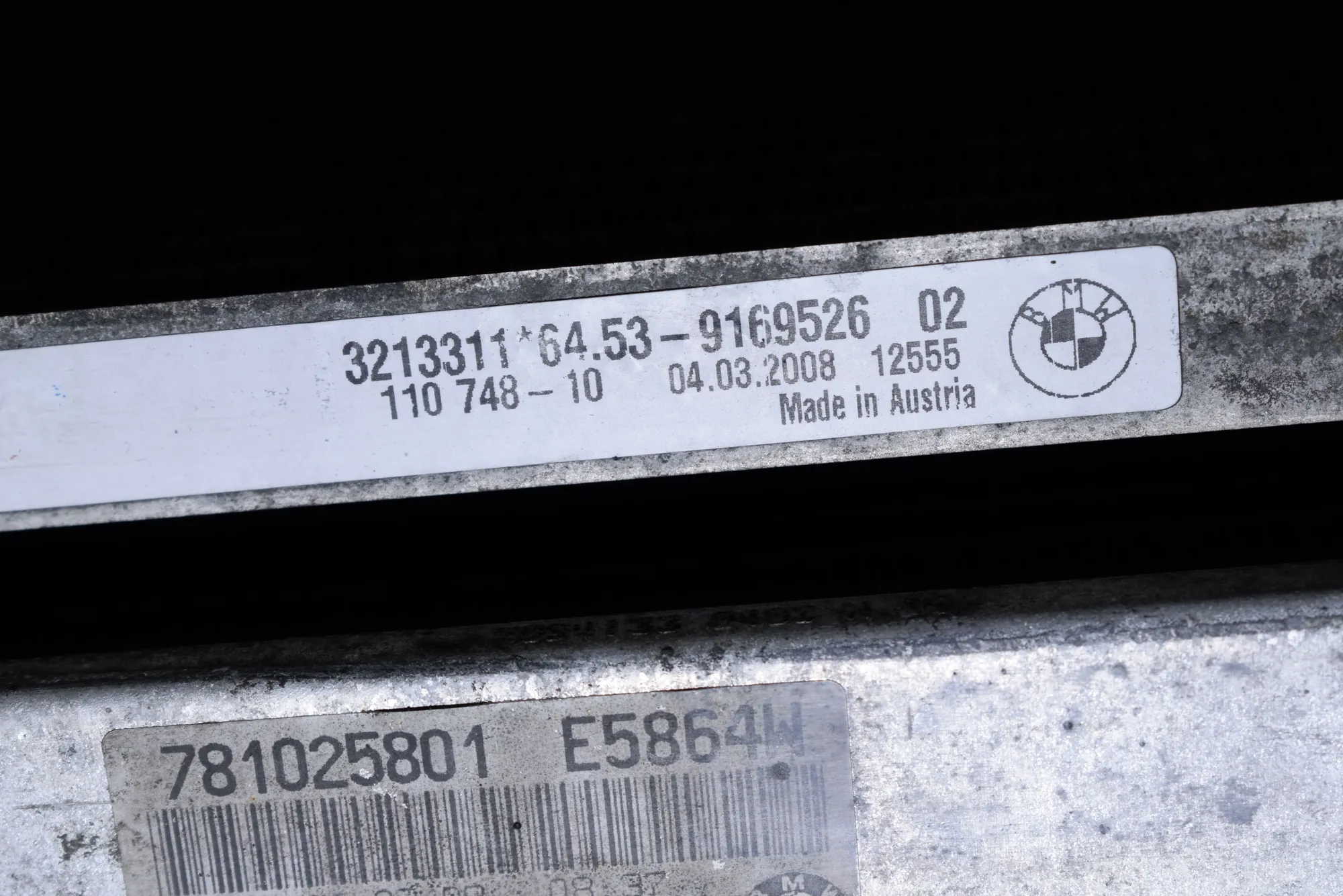 A/C Air Condition Fan – OEM 7524912 · BMW 1 (E81) 118 d 2008 – 6