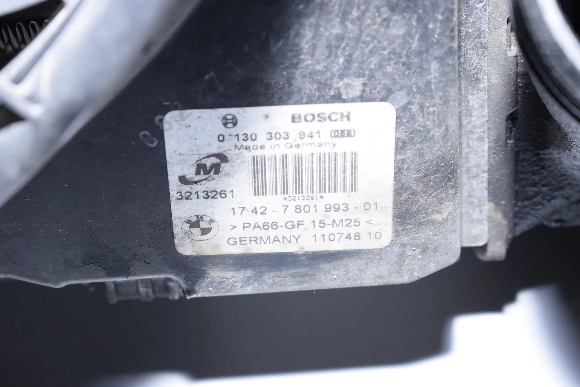 A/C Air Condition Fan – OEM 7524912 · BMW 1 (E81) 118 d 2008 – 7