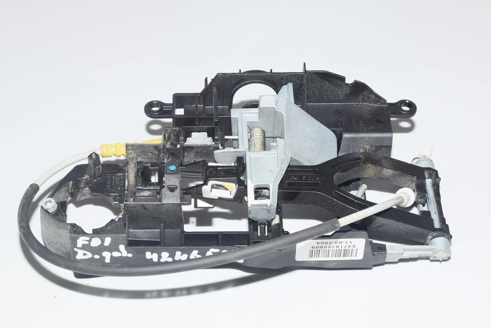 Rear Right Door Interior Handle Frame – OEM 7187228 · BMW 7 (F01, F02) 730 d 2009 – 3