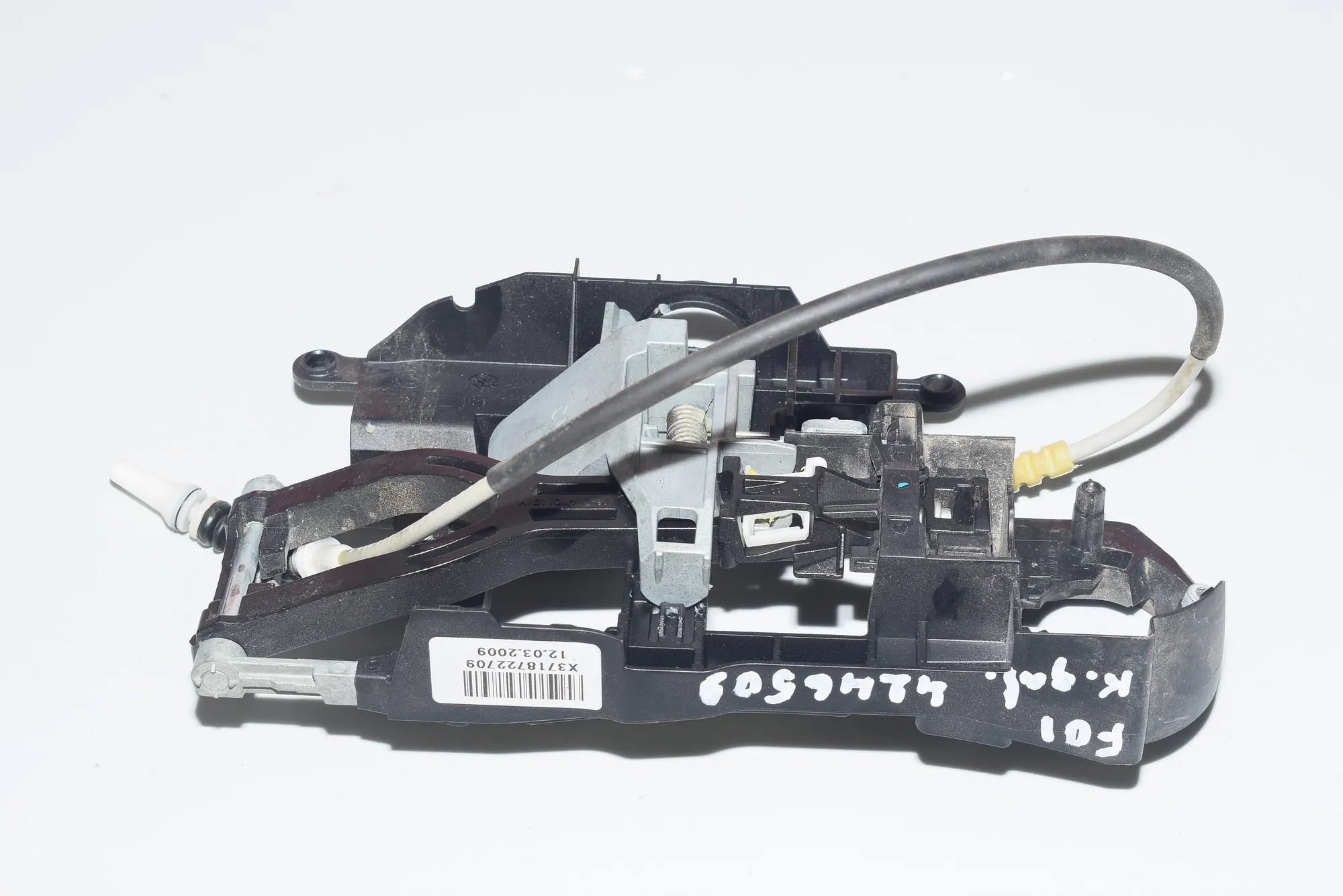 Rear Left Door Interior Handle Frame – OEM 7187227 · BMW 7 (F01, F02) 730 d 2009 – 4