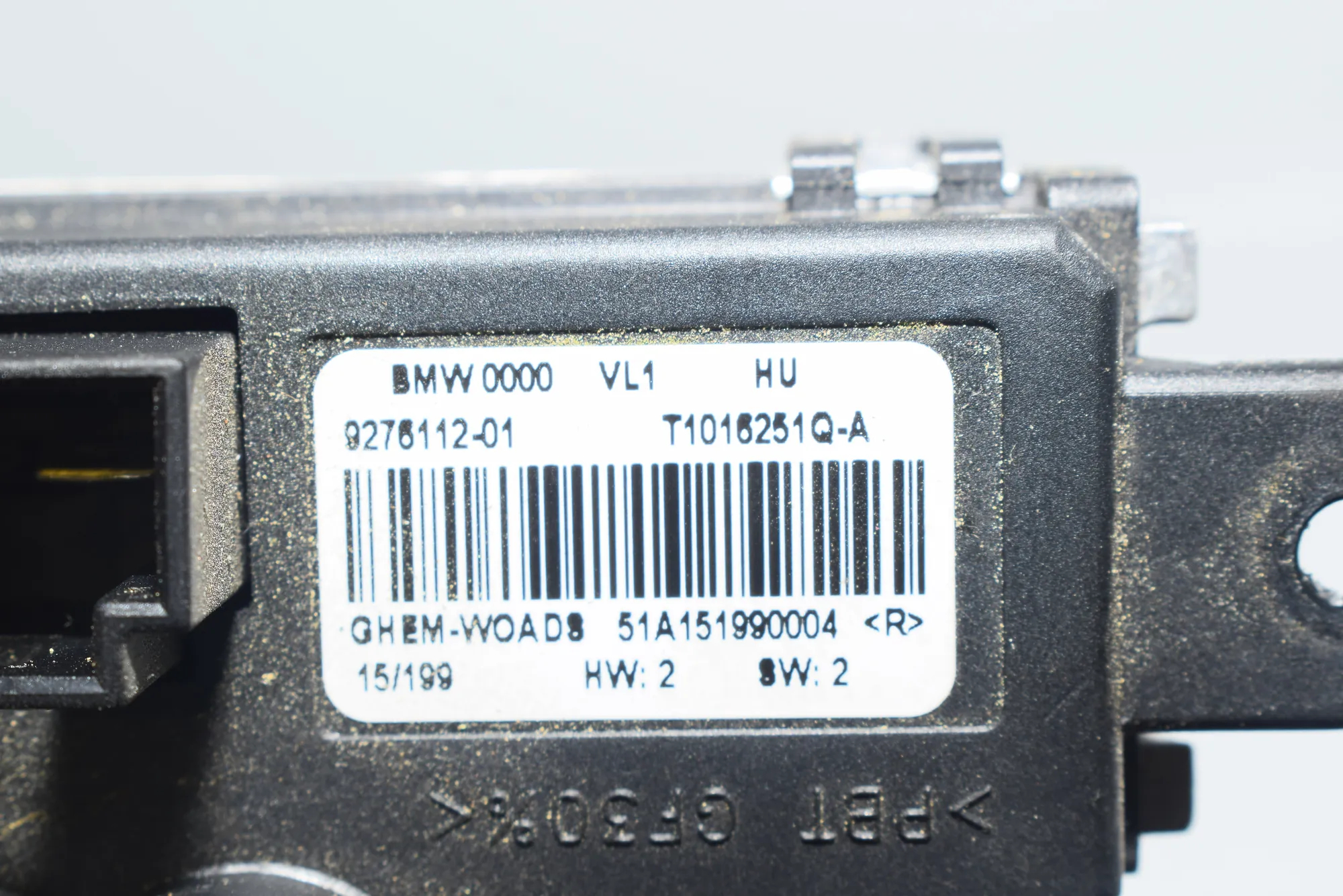 Interior Heater Resistor – OEM 9276112 · BMW 3 (F30, F80) BMW 3 (F30, F80) – 5