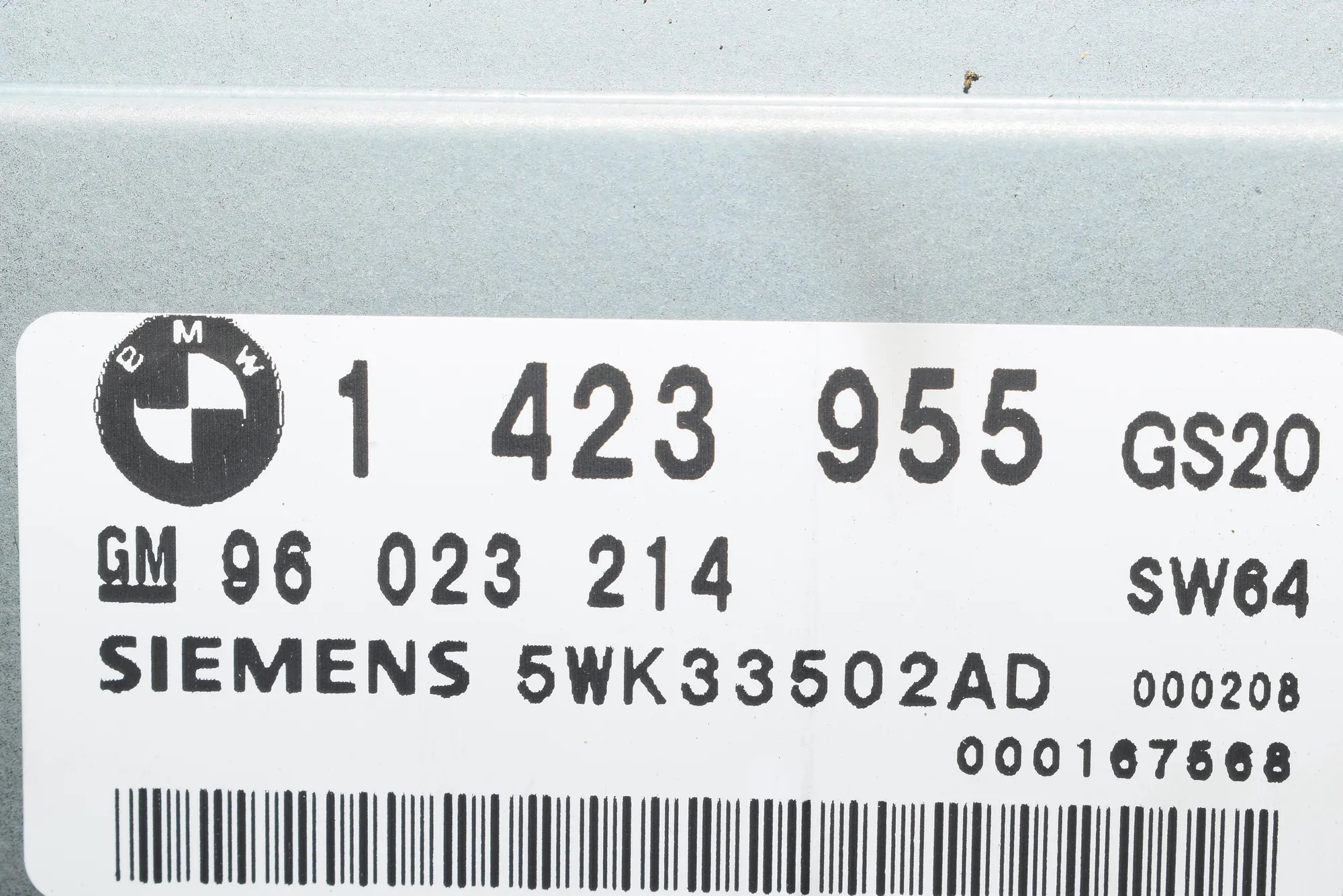 Gearbox Control Unit – OEM 1423955 · BMW 5 Touring (E39) 525 d 2000 – 5
