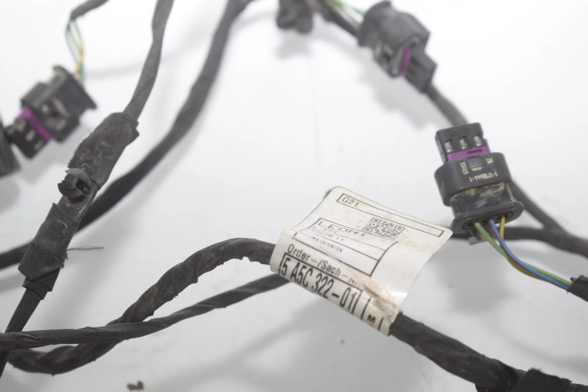 Front Parking Sensor Wiring Loom – OEM 5A5C322 · BMW 3 Touring (G21) (2019 - -) 320 d 2024 – 4