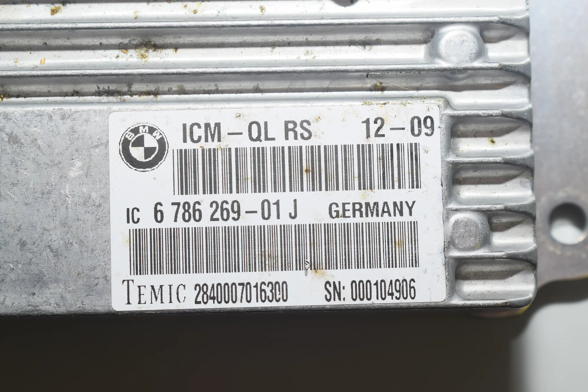 Other Control Units – OEM 6786269 · BMW 7 (F01, F02) 730 d 2009 – 5