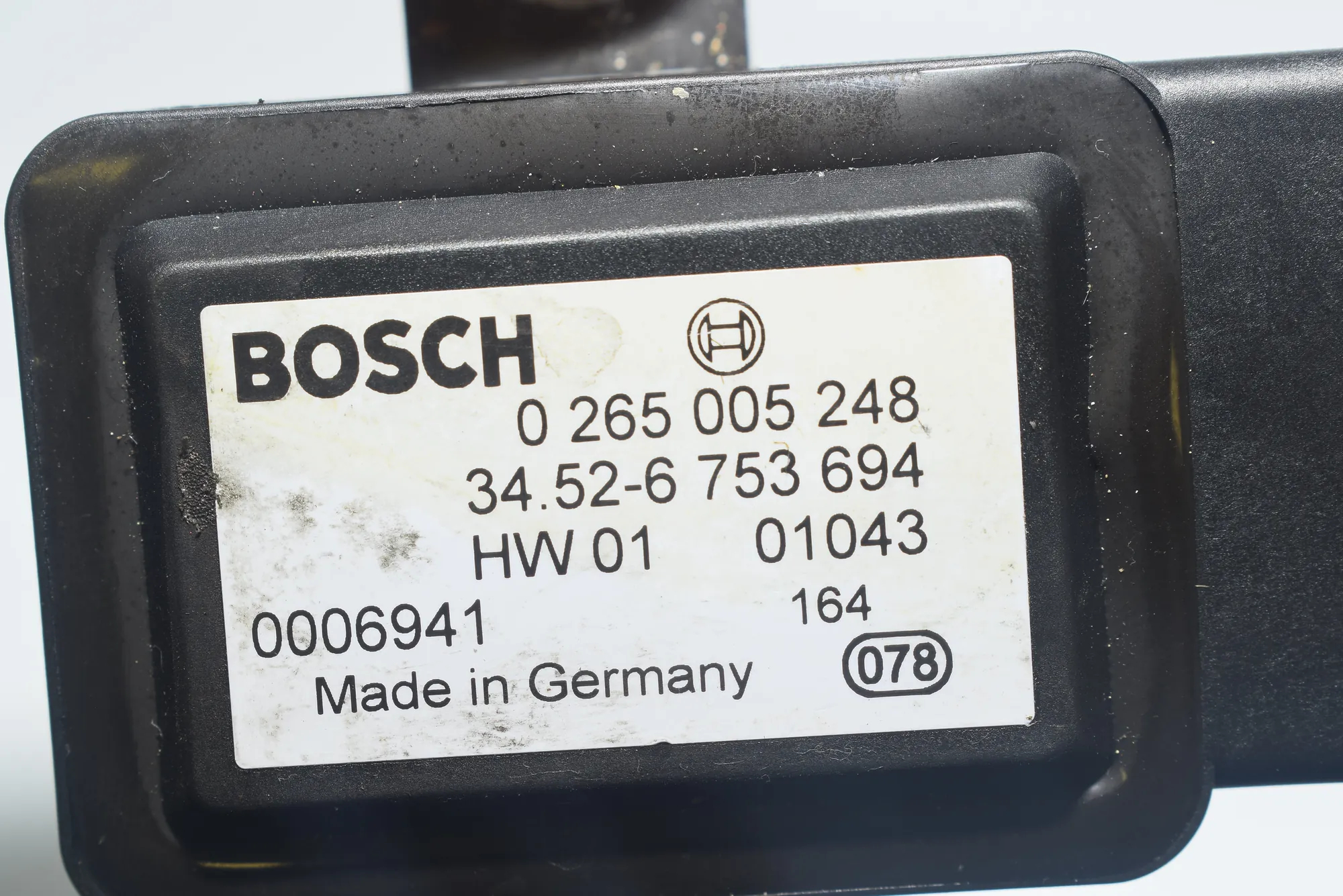 Acceleration Sensor – OEM 0265005248 · BMW 5 Touring (E39) 525 d 2001 – 5