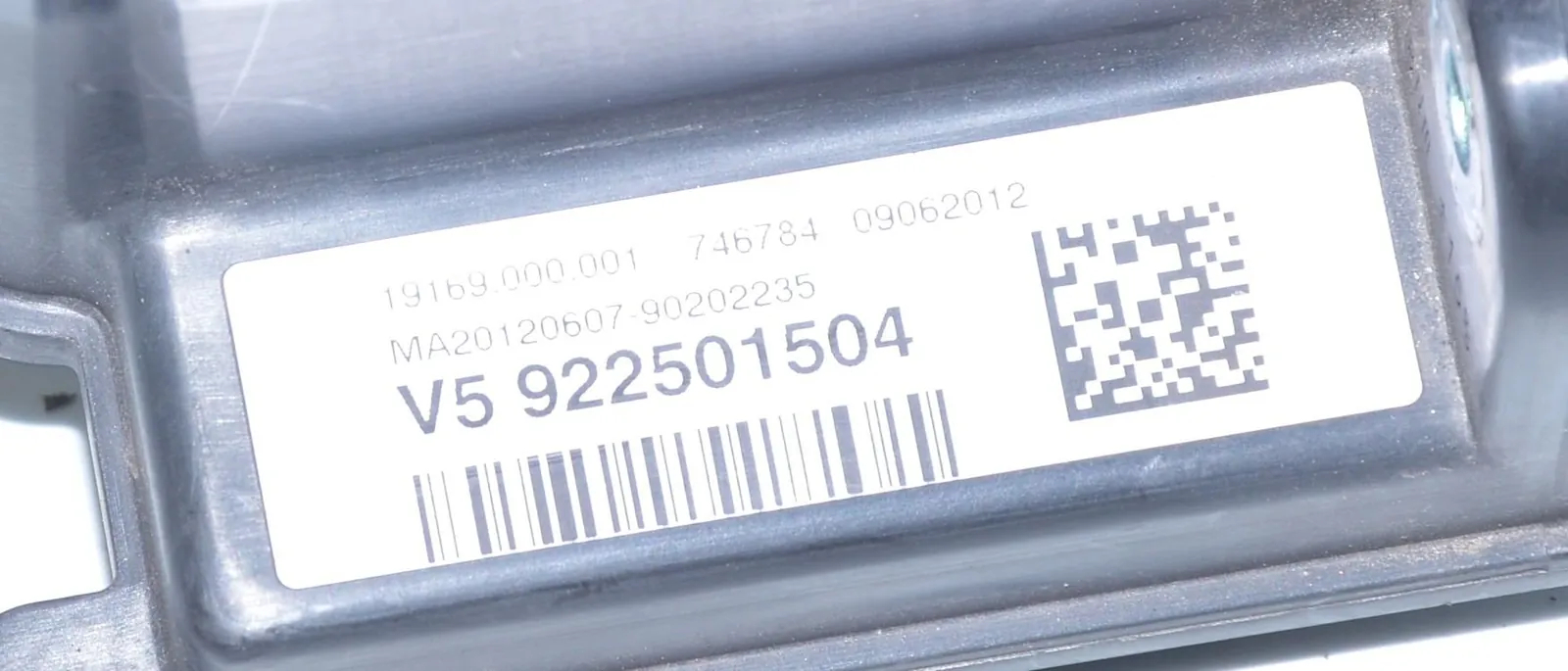 Other Control Units – OEM 9225015 · BMW 3 (F30, F80) 320 d 2012 – 4