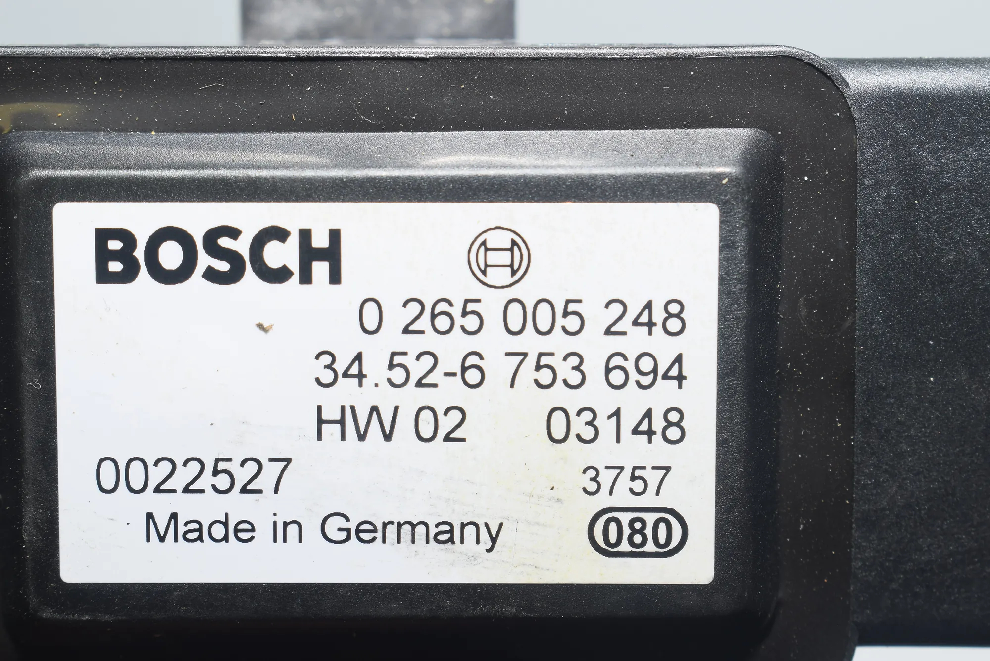 Acceleration Sensor – OEM 0265005248 · BMW 5 Touring (E39) 530 d 2003 – 5