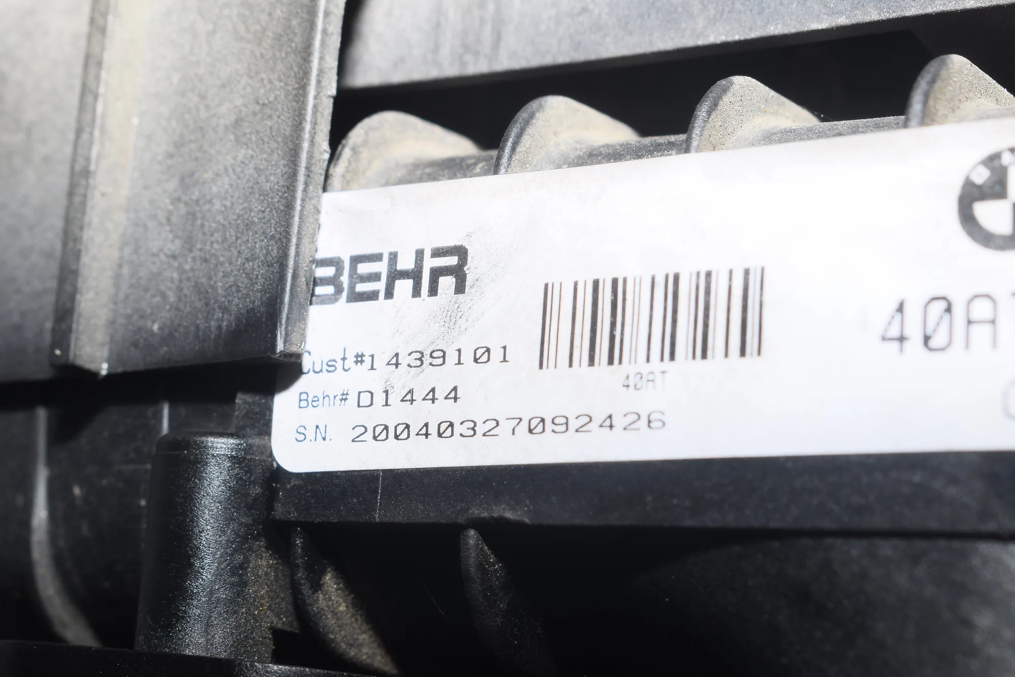 Radiator Pack Set – OEM 7788387 · BMW X5 (E53) 3.0 d 2004 – 7