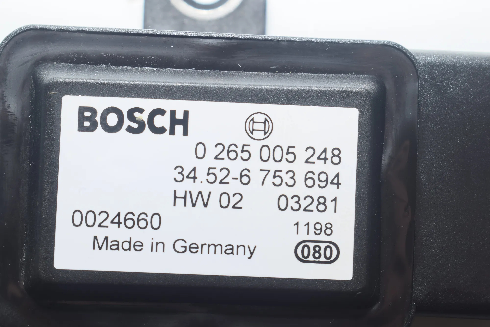 Acceleration Sensor – OEM 0265005248 · BMW 5 Touring (E39) 525 d 2003 – 5