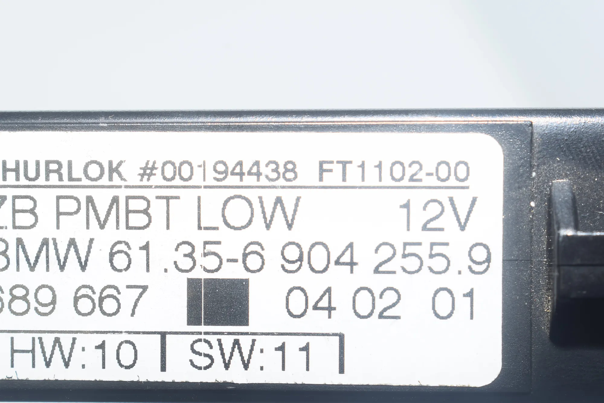 Front Left Door Control Unit – OEM 6904255 · BMW 5 Touring (E39) 525 d 2002