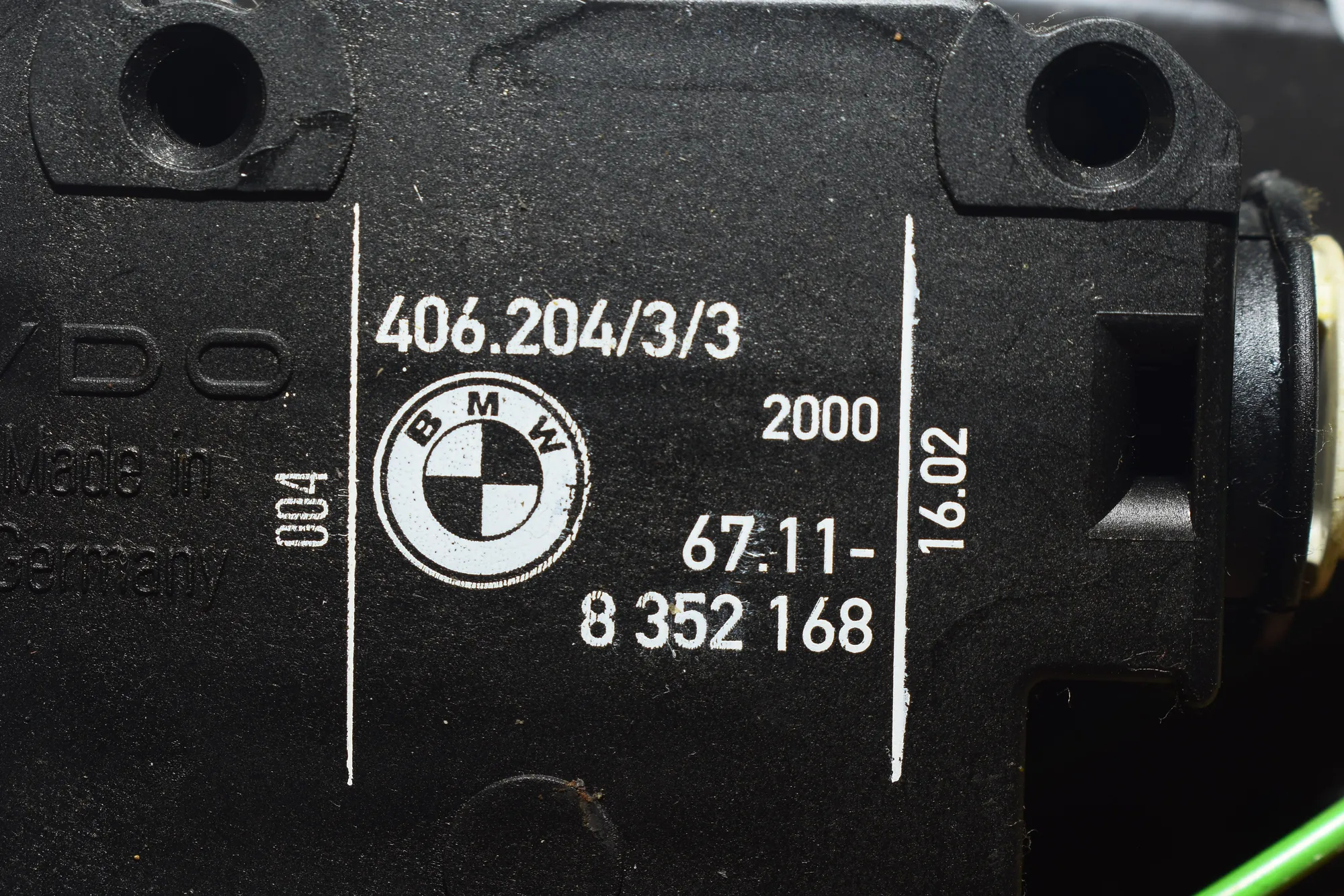 Other Control Units – OEM 8352168 · BMW 5 Touring (E39) 525 d 2000 – 5