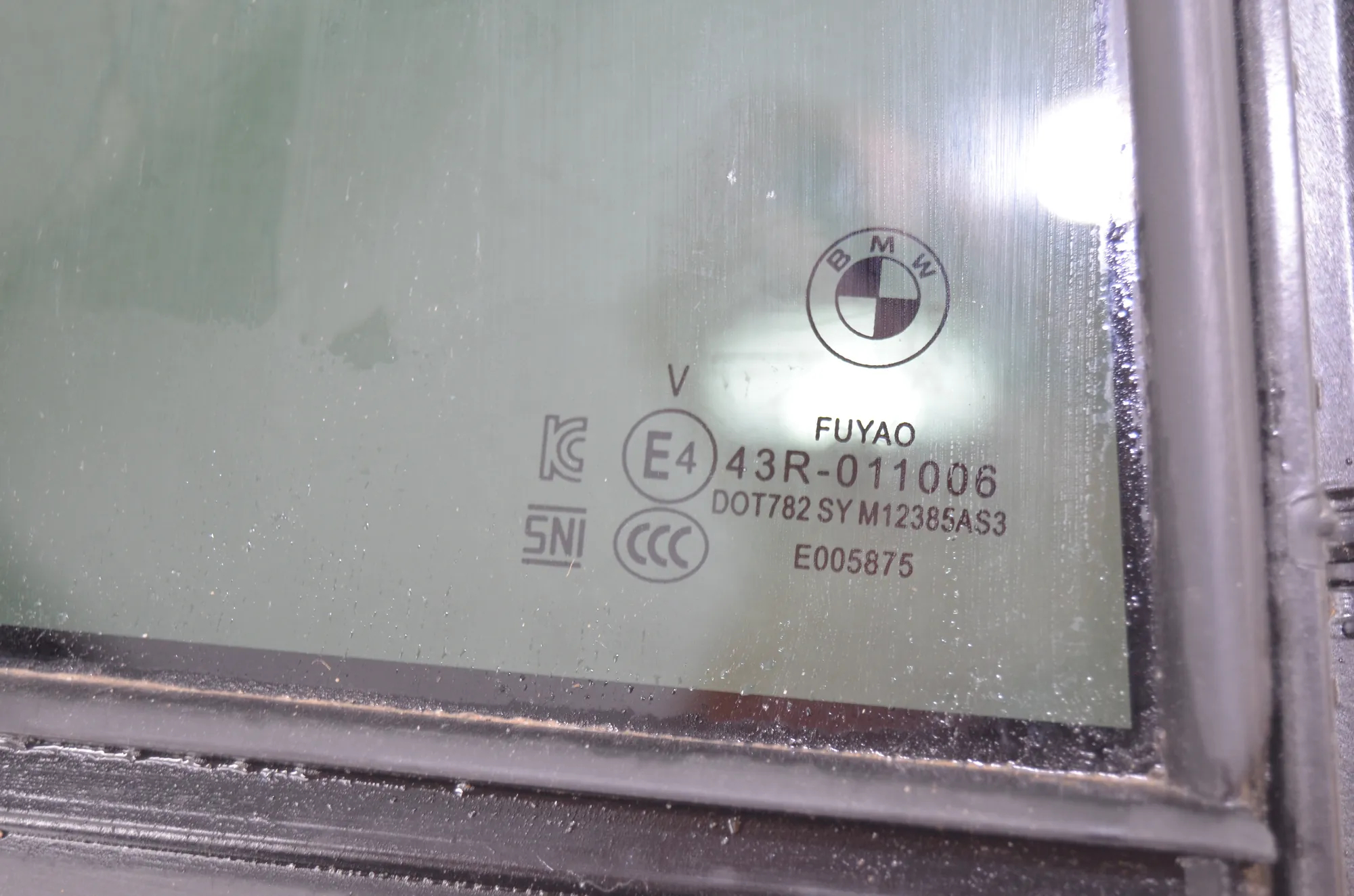 Rear Right Quarter Window – OEM 7499514 · BMW 3 Touring (G21) (2019 - -) 320 d 2024 – 4